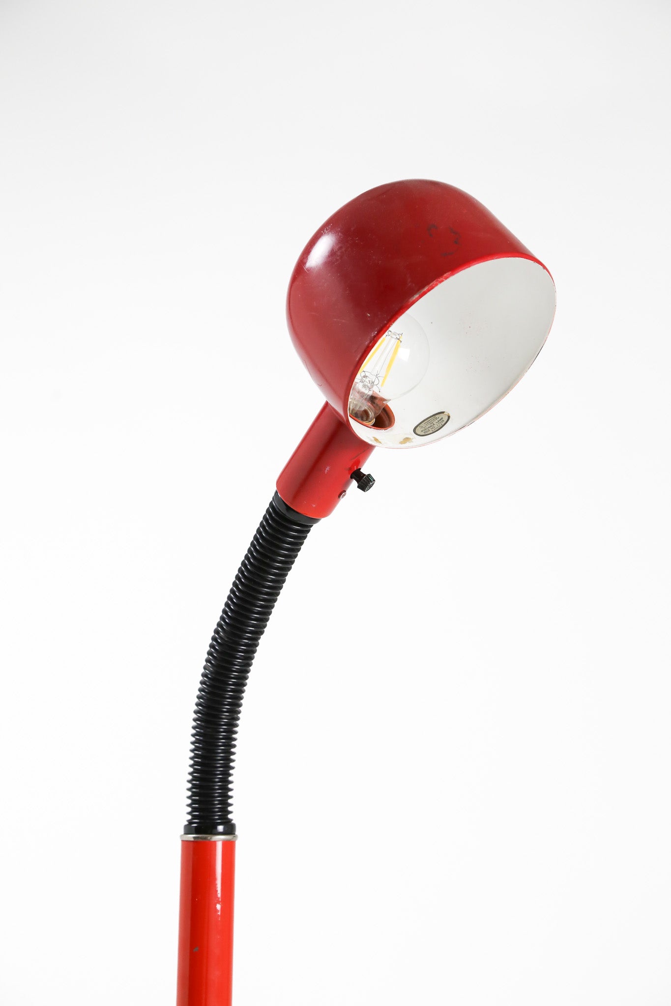 Red Vintage Floor Lamp / レッド ヴィンテージ フロアランプ