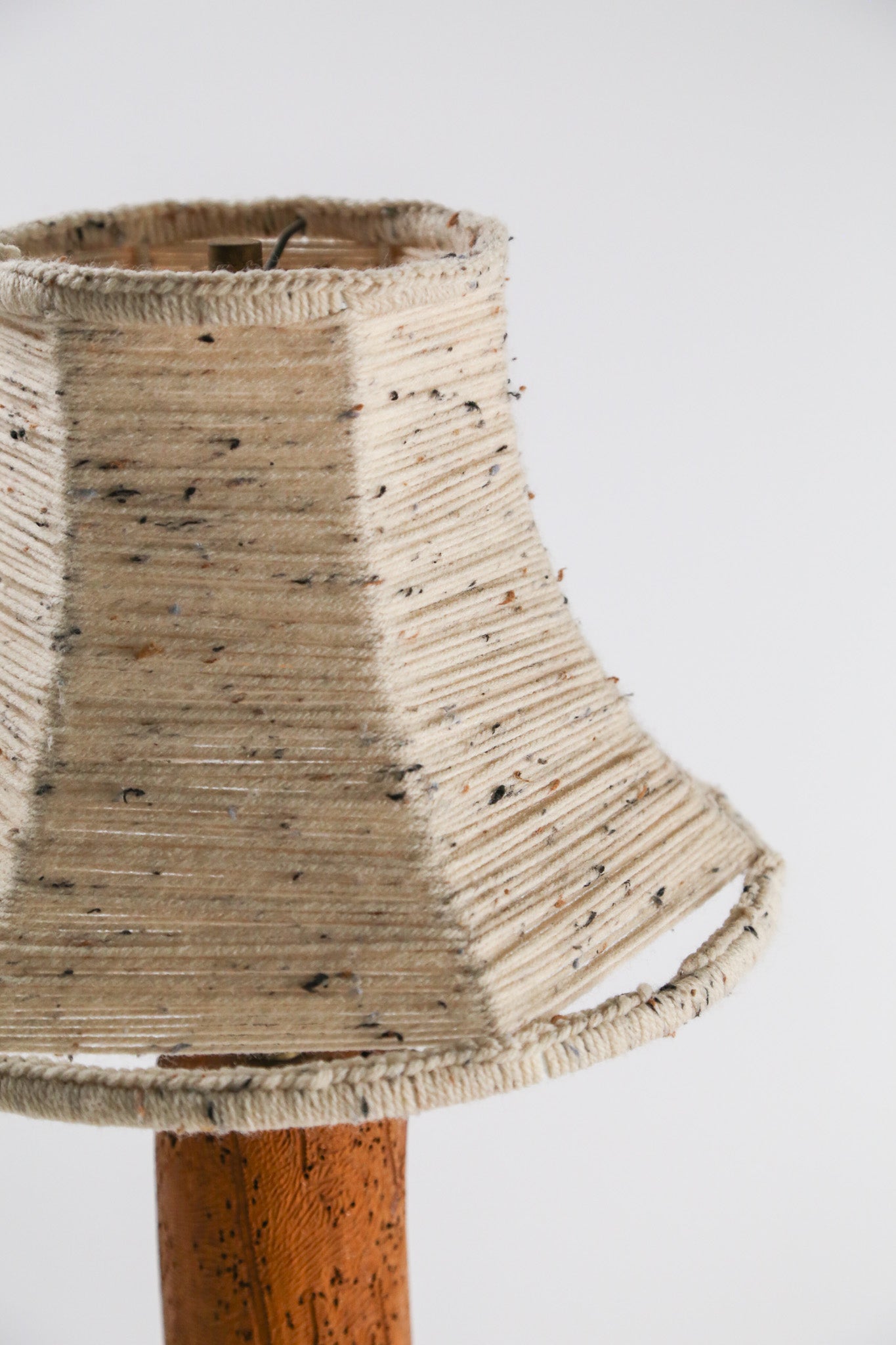 Wood, Resin and Fabric Shade Desk Light / 木×樹脂×布シェード デスクライト