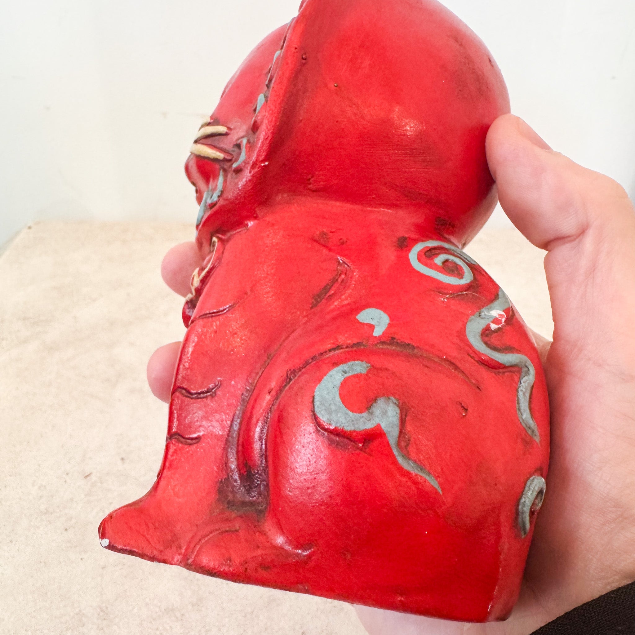 Ceramic Lion Bank / 陶器製ライオンの貯金箱