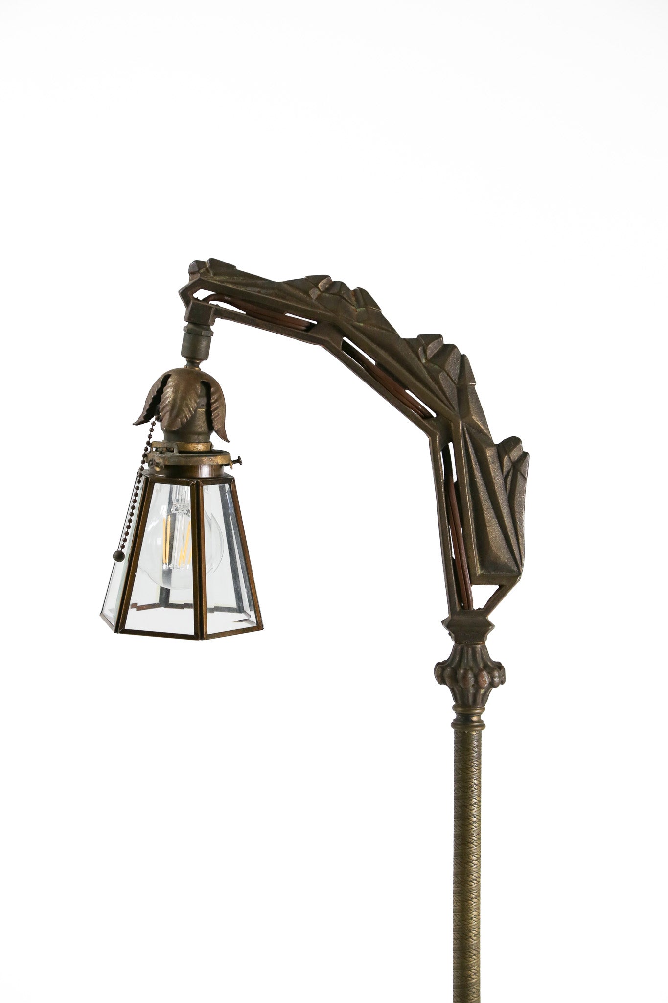 Antique Bridge Floor Lamp / アンティーク ブリッジフロアランプ