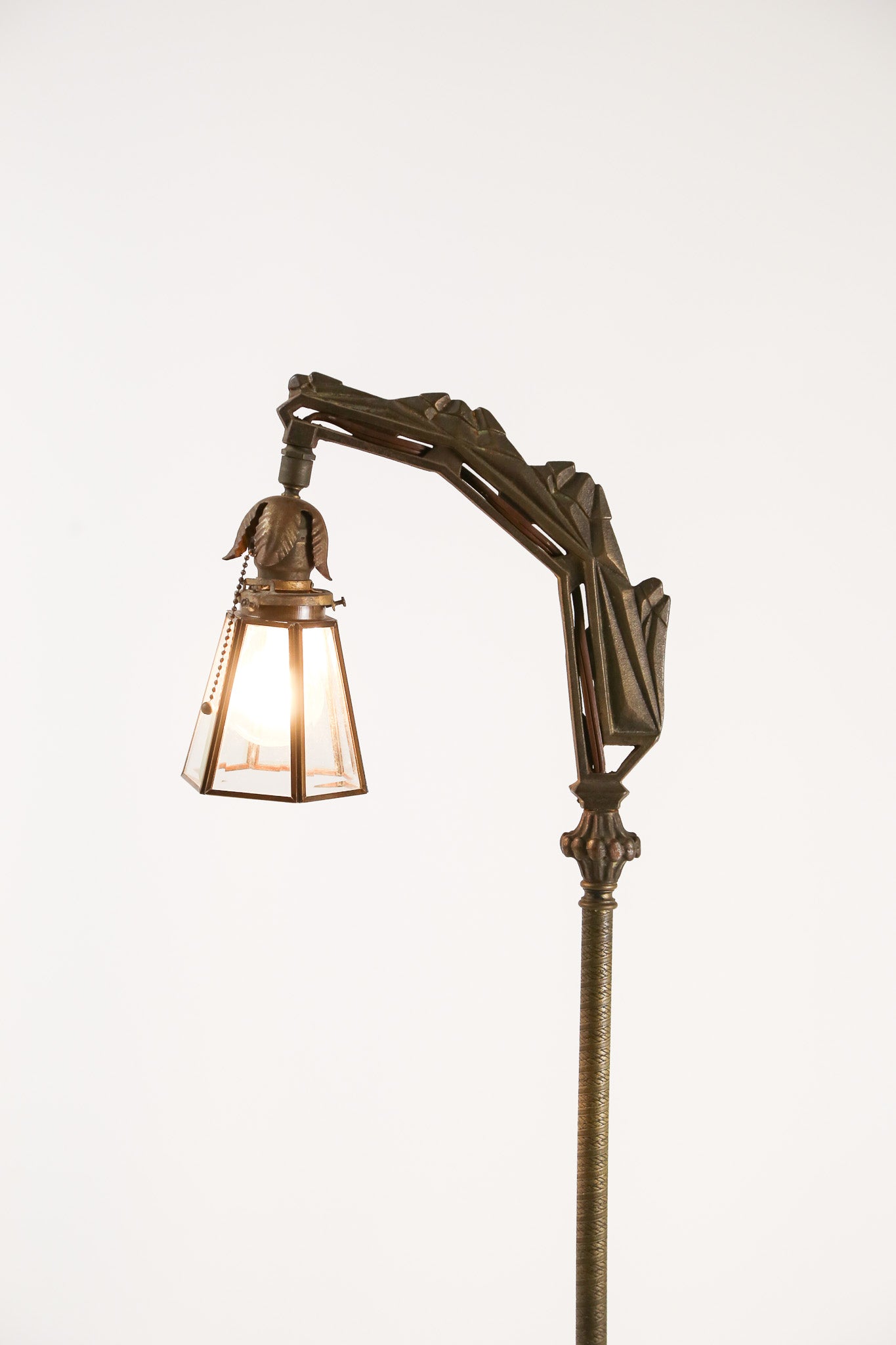 Antique Bridge Floor Lamp / アンティーク ブリッジフロアランプ