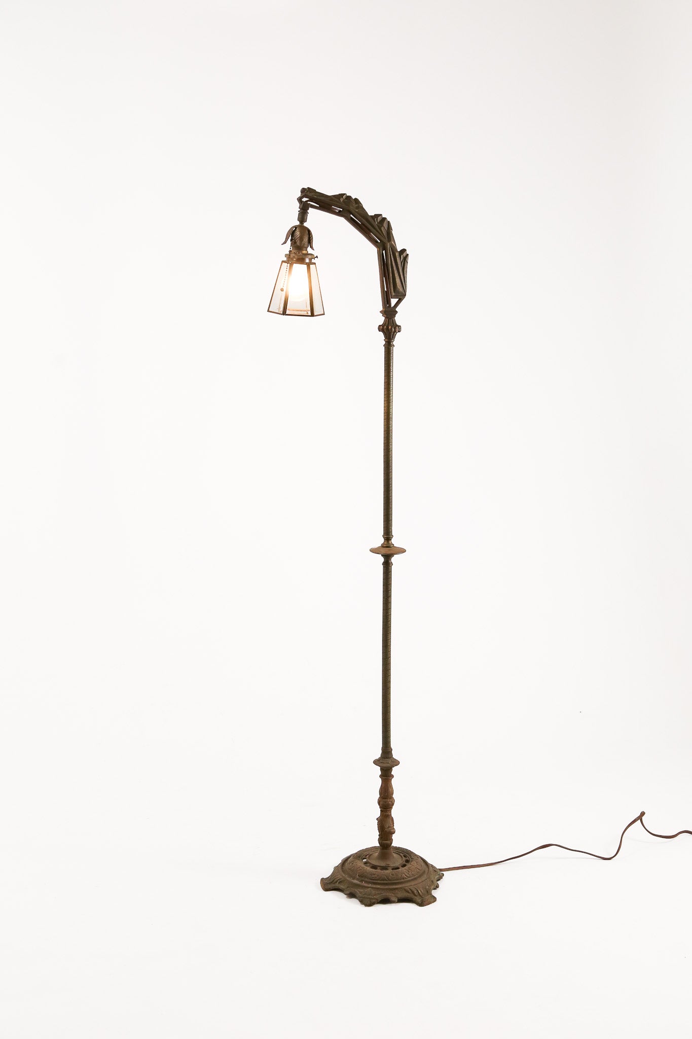 Antique Bridge Floor Lamp / アンティーク ブリッジフロアランプ