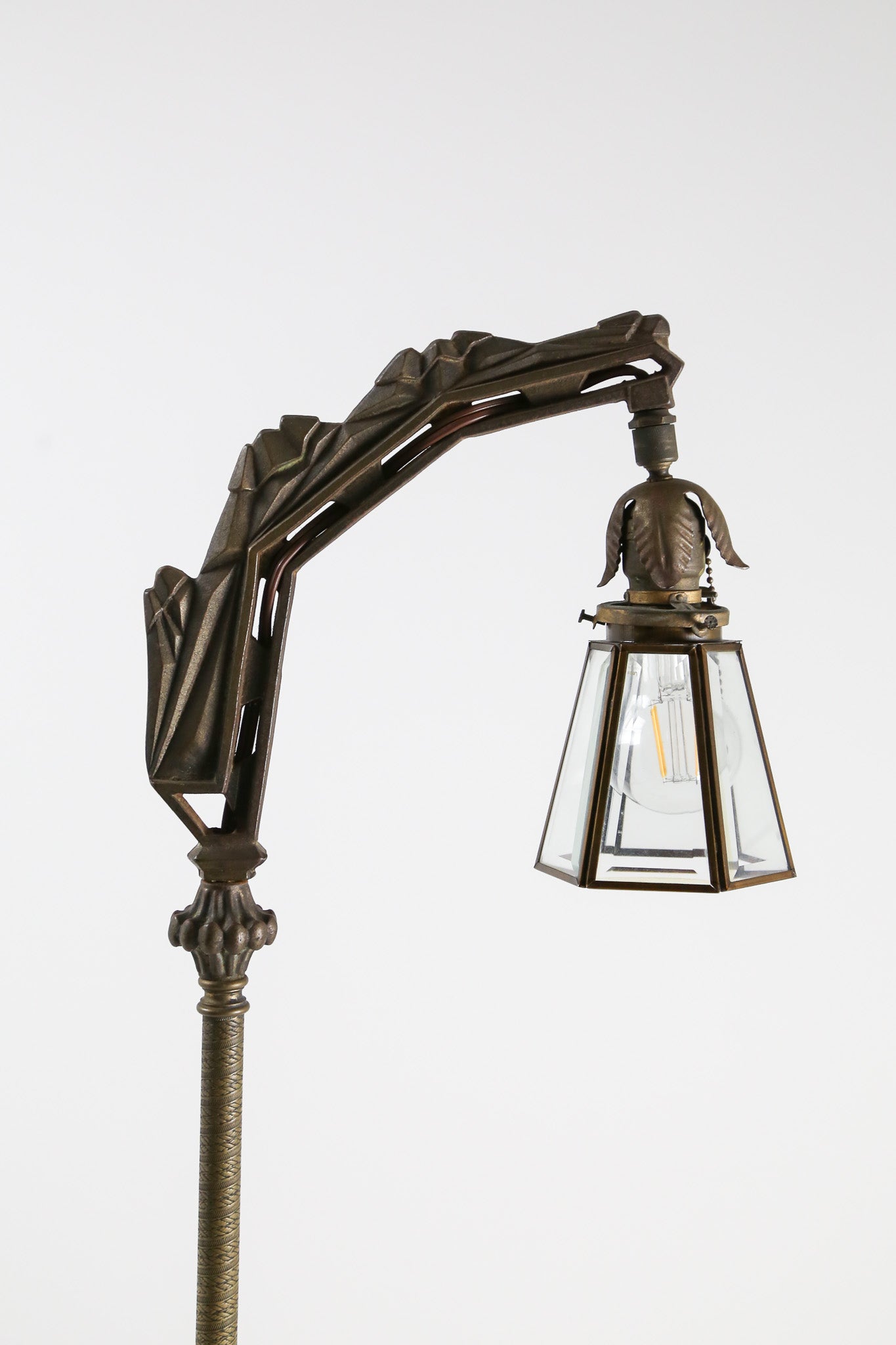 Antique Bridge Floor Lamp / アンティーク ブリッジフロアランプ