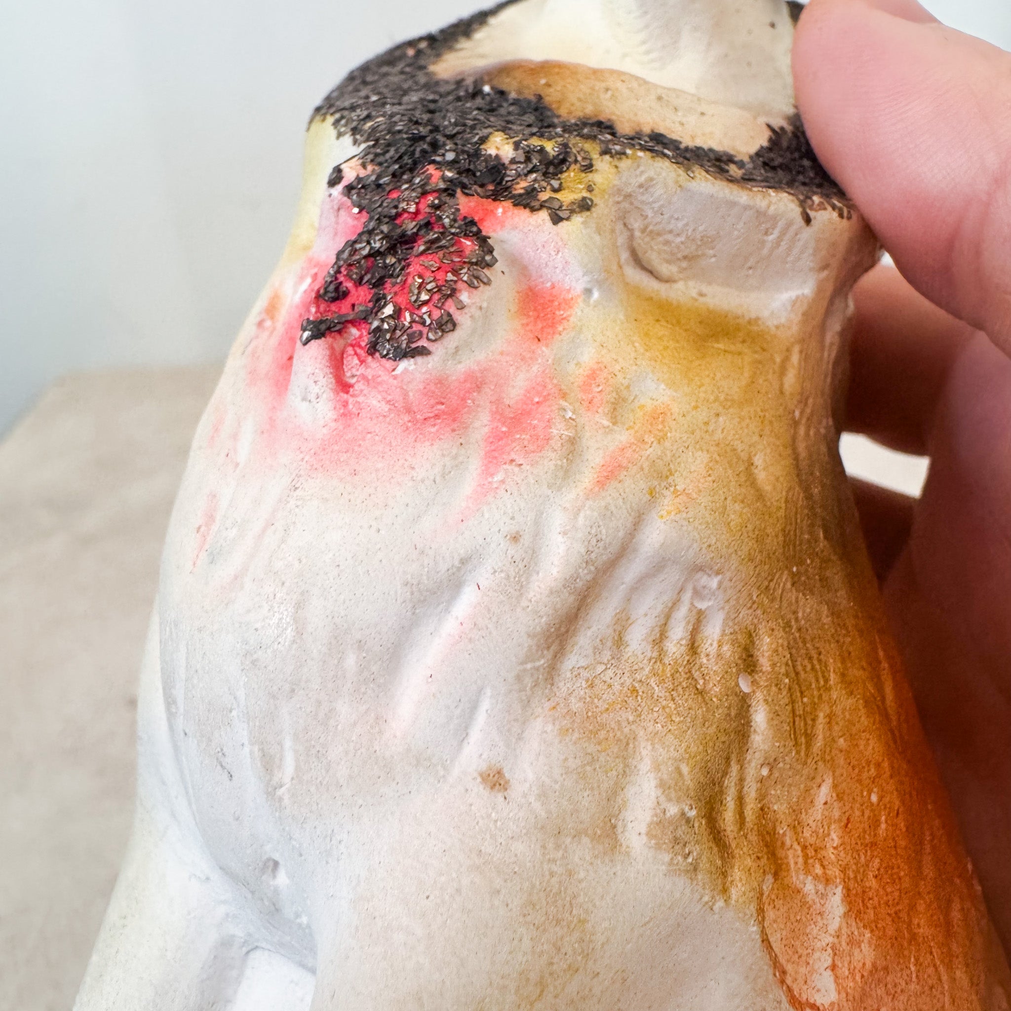 Chalkware Dog Figurine / チョークドックフィギュア