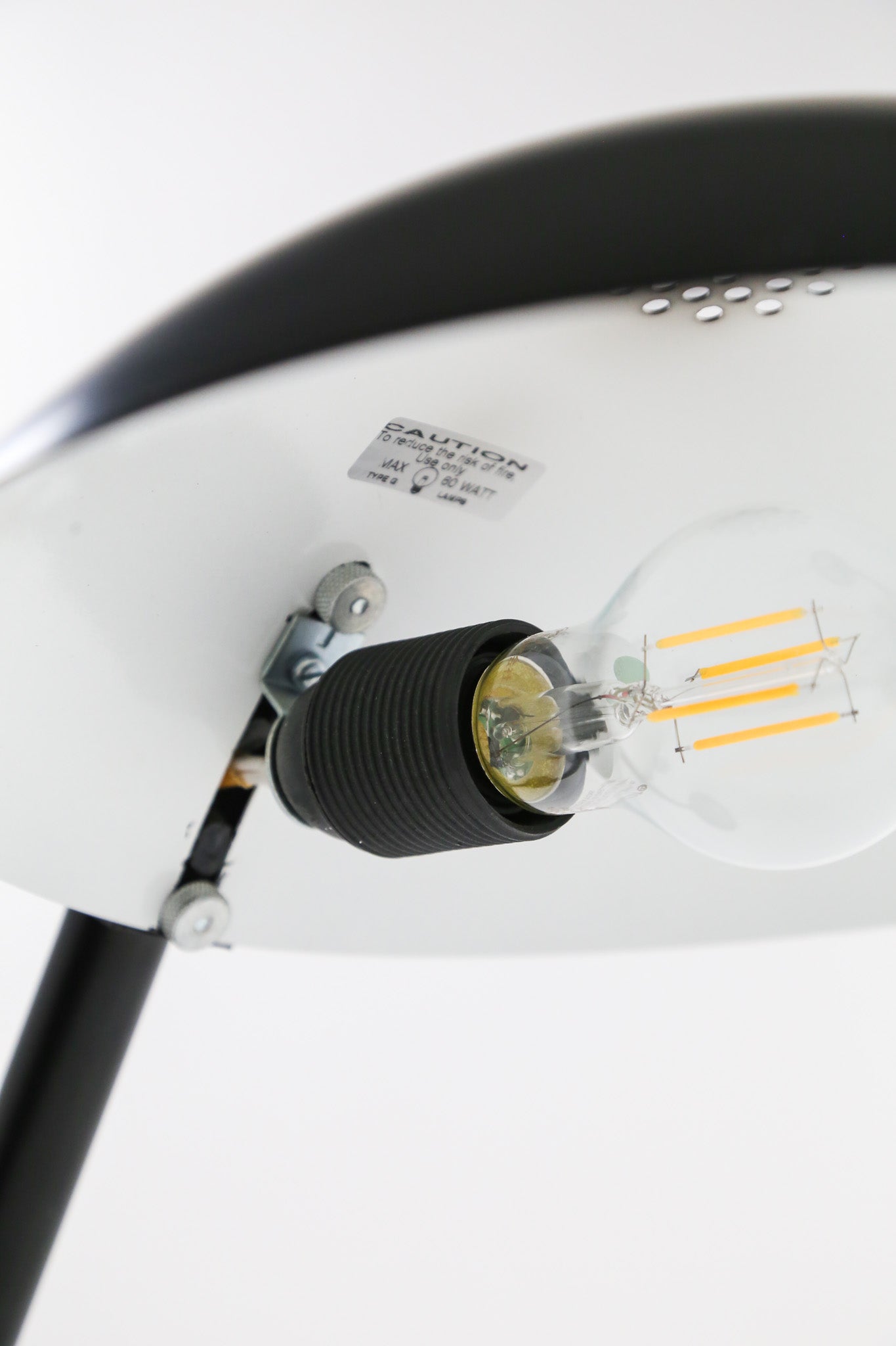 Black Metal Desk Light / 黒メタル デスクライト