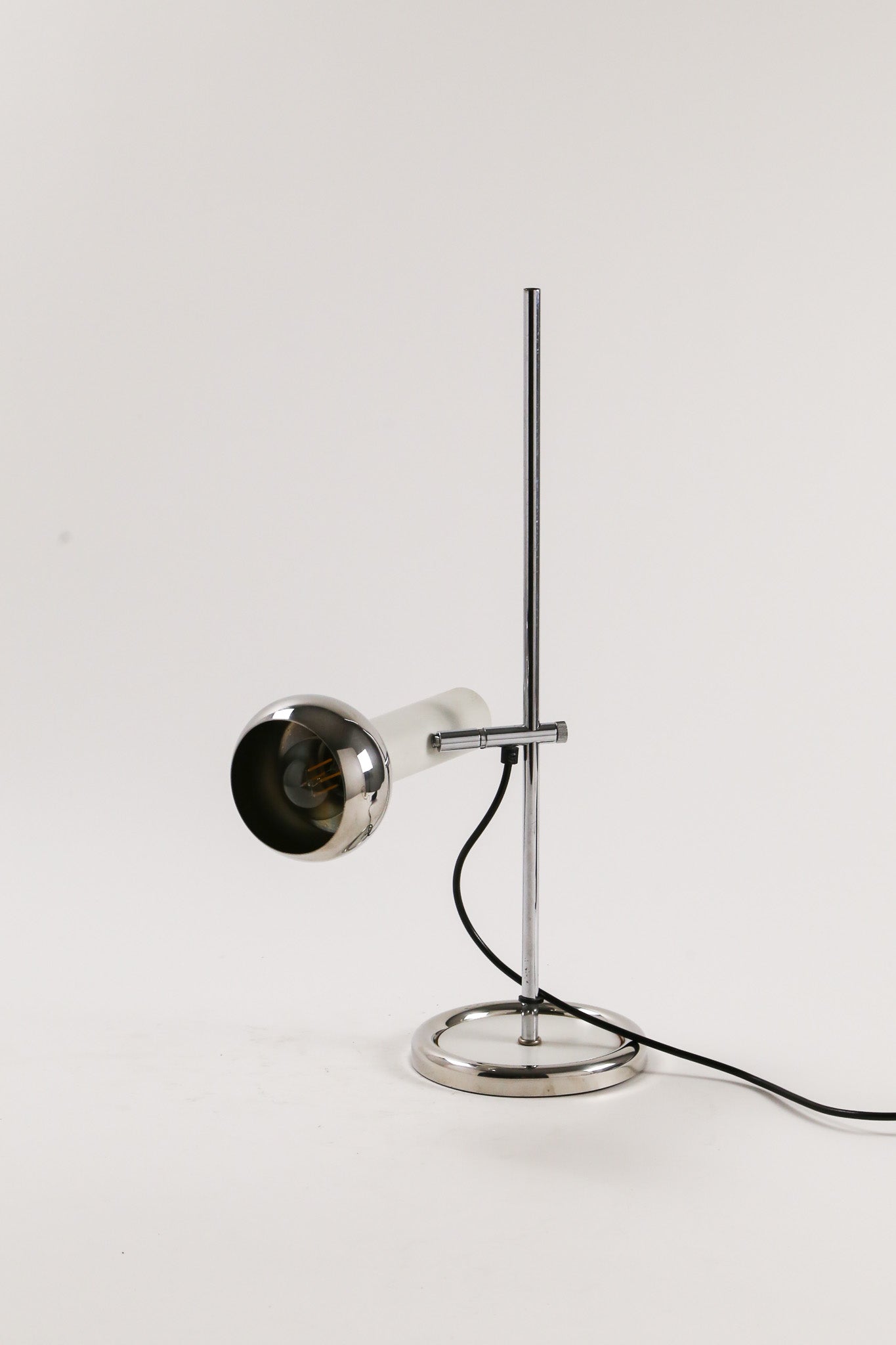 White x Silver Vintage Desk Light / 白×シルバー デスクライト