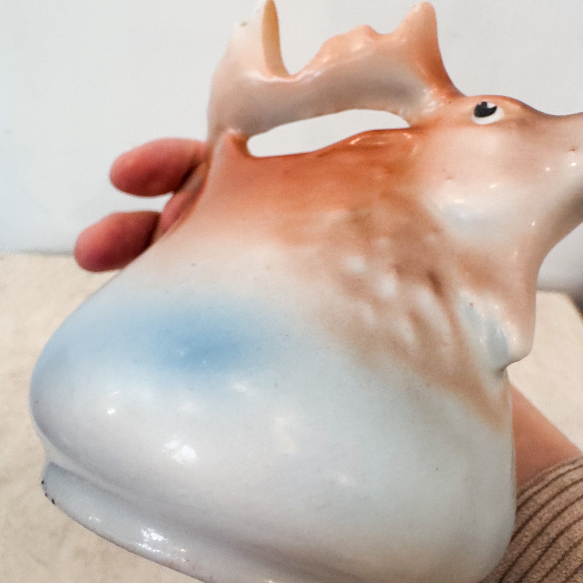 Pottery Deer Pitcher / 陶器製鹿のピッチャー
