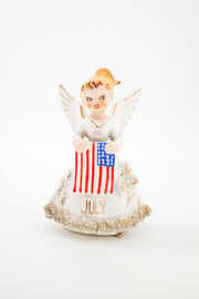 July Birthday Angel with American Flag / 7月のバースデーエンジェル（星条旗）