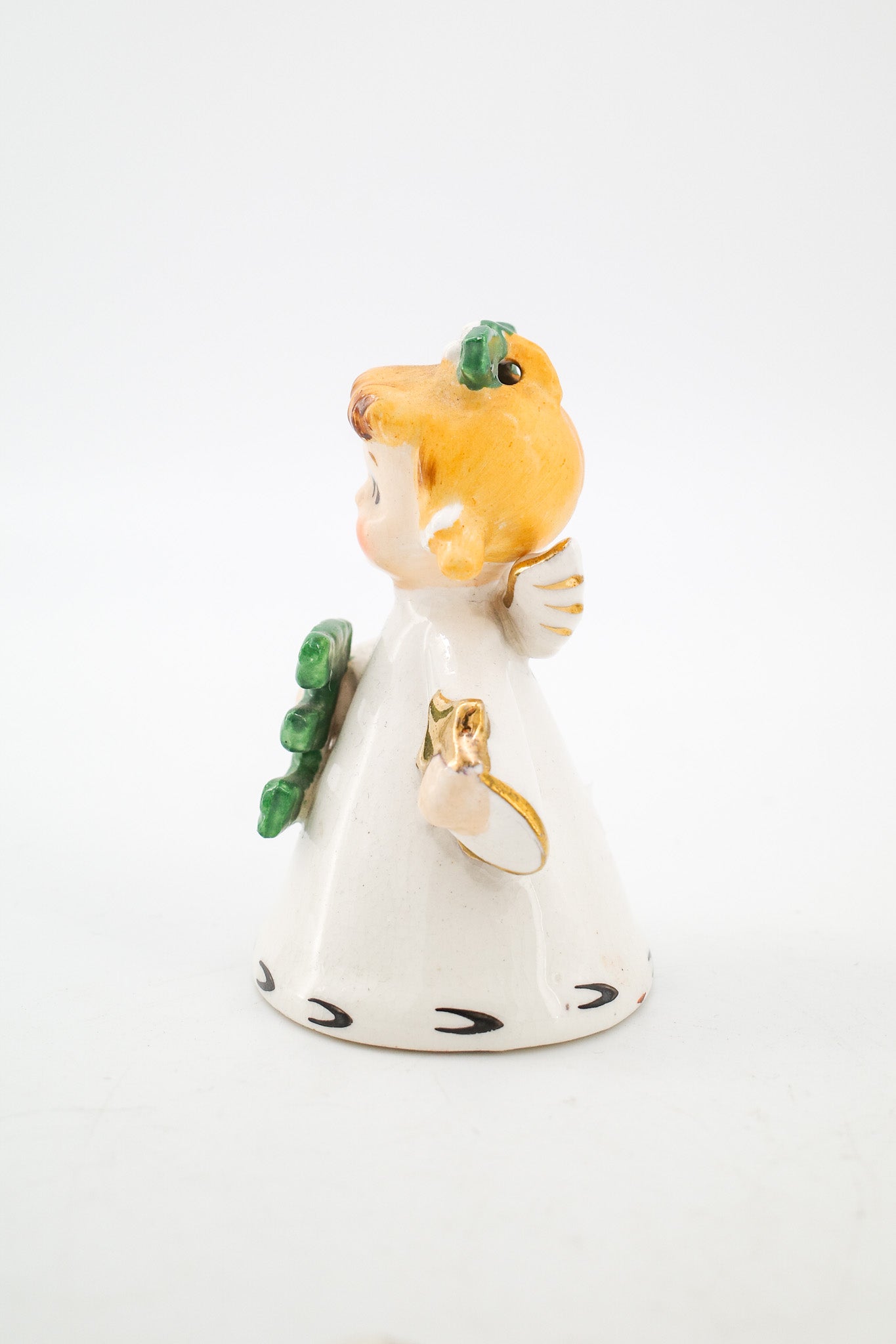 Angel Figurine with Letter E / エンジェル フィギュリン（アルファベット E）