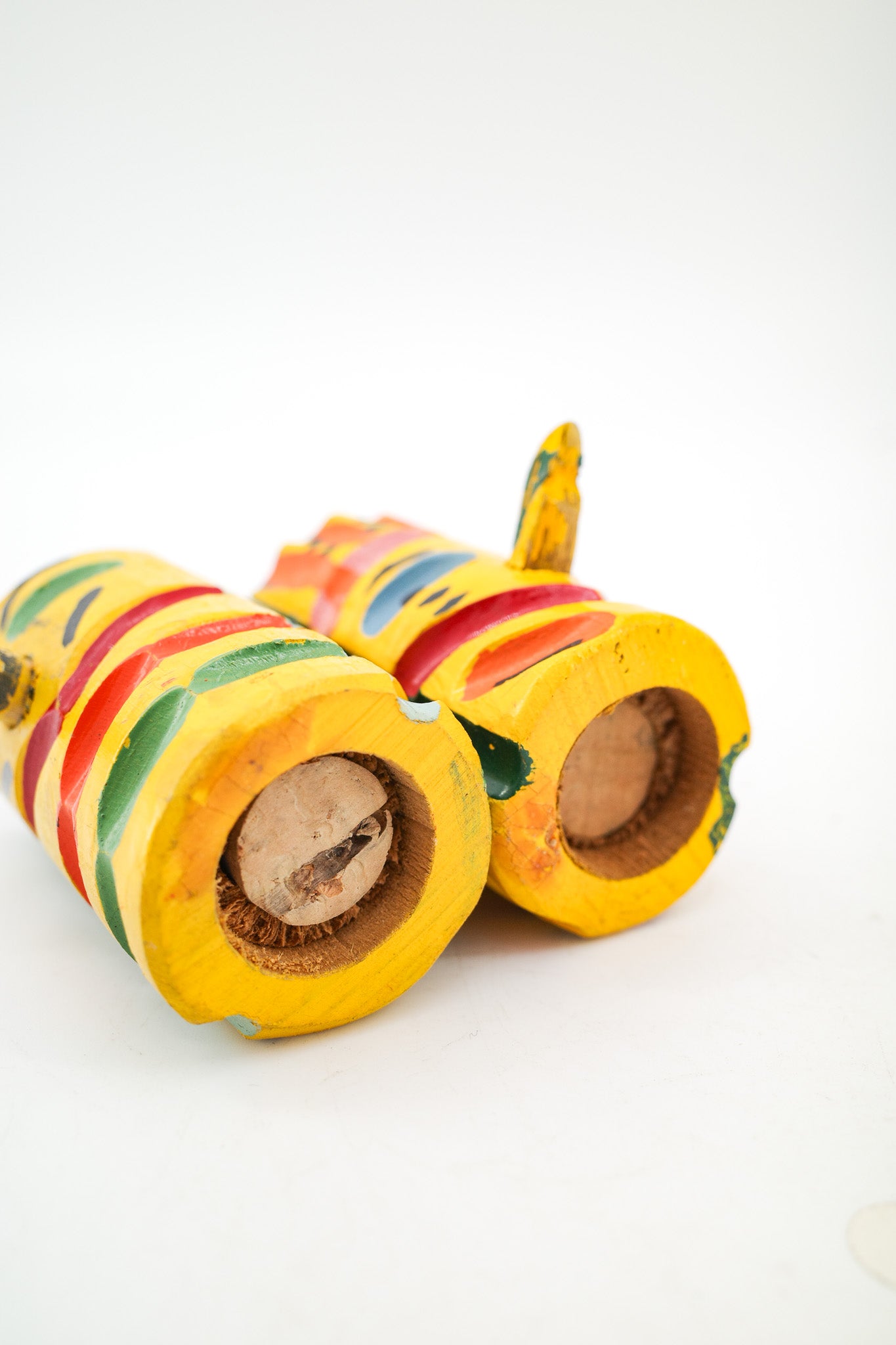 Totem Pole Style Wooden Spice Shakers / 木製 トーテムポール風 スパイスシェーカー セット