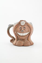 Vintage Ceramic Nurse "RN" Face Mug / ヴィンテージ 陶器製 ナース フェイスマグ