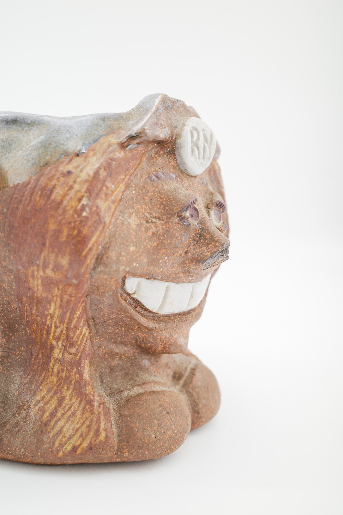 Vintage Ceramic Nurse "RN" Face Mug / ヴィンテージ 陶器製 ナース フェイスマグ