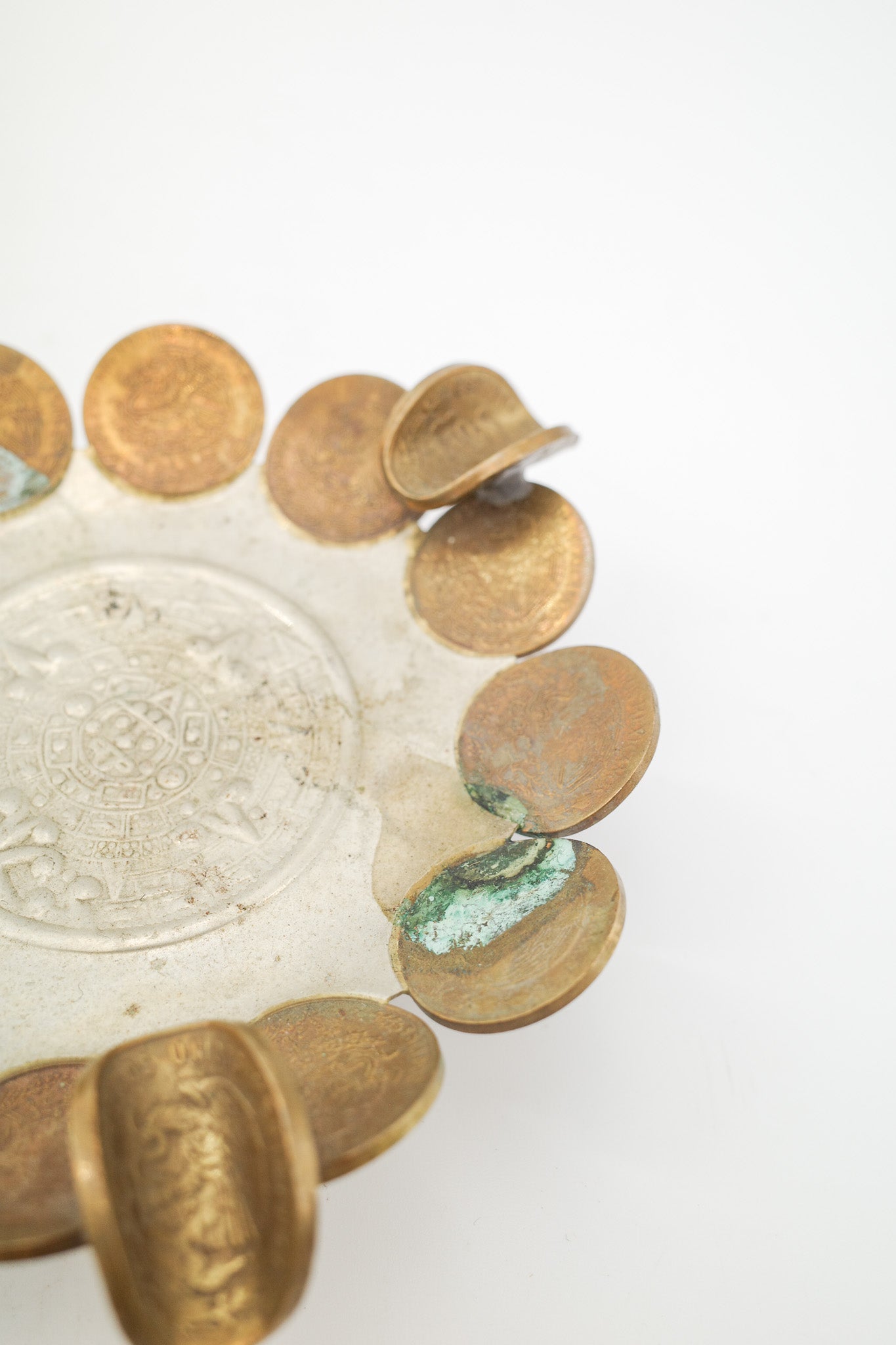 ビンテージ アンティーク 灰皿 メキシコ 貨幣  インディアン 硬貨 Mexican Coin Ashtray / メキシコ コイン 灰皿 – STORE IN FACTORY Online