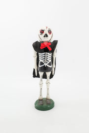 Vintage Skeleton Nutcracker with Cape / ヴィンテージ スケルトン ナッツクラッカー（ケープ付き）