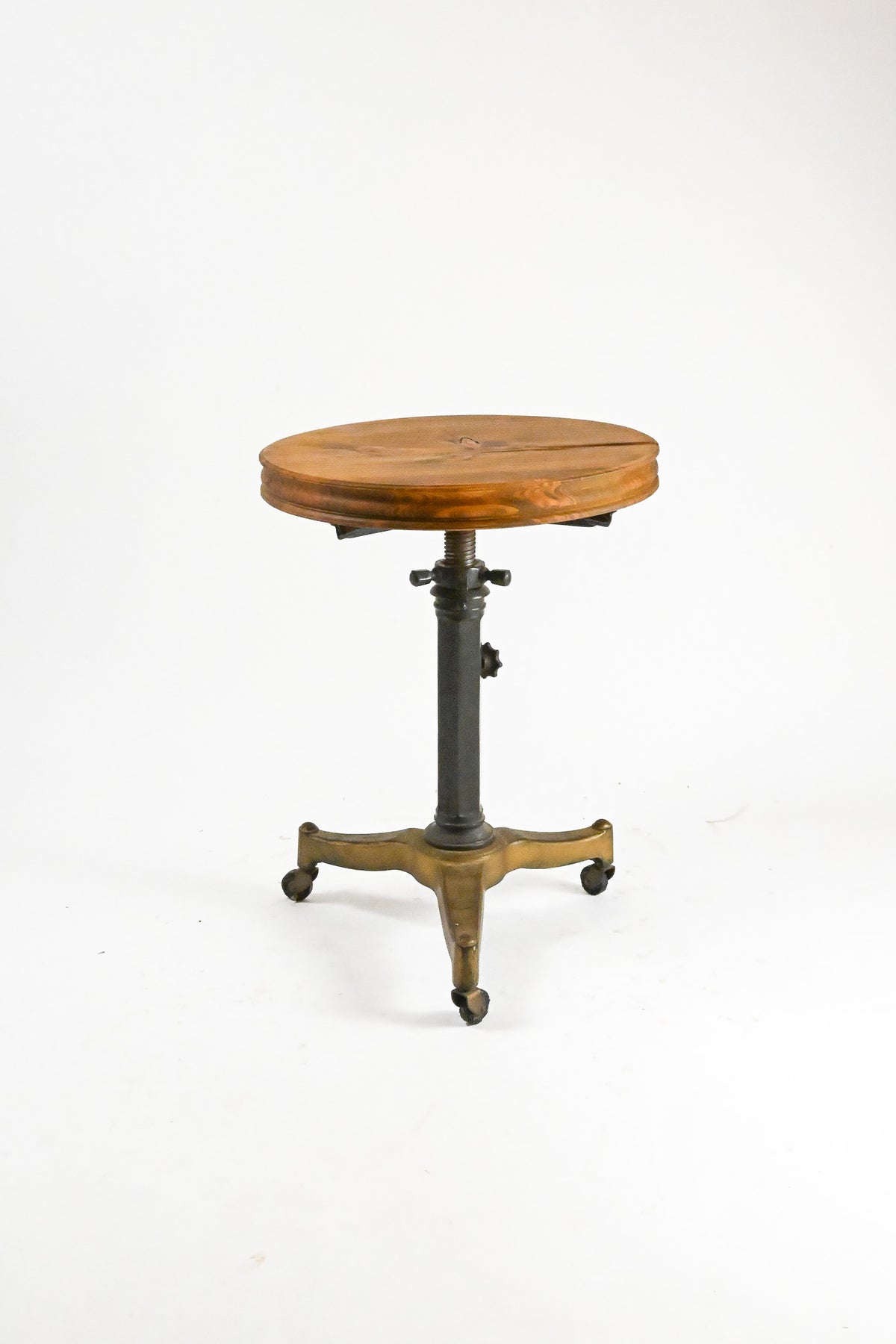 Adjustable Iron Stand Table / インダストリアル 昇降スツールテーブル(カスタム)