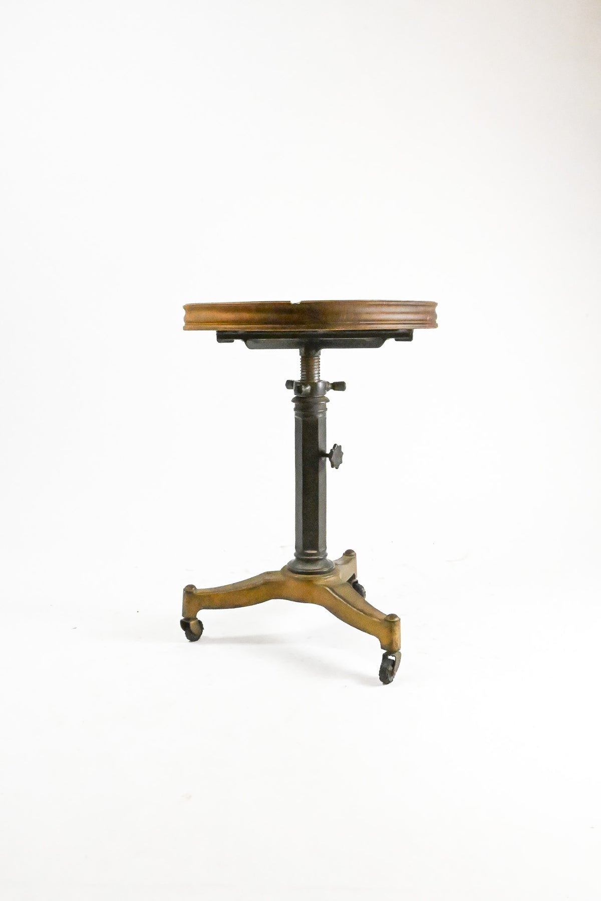 Adjustable Iron Stand Table / インダストリアル 昇降スツールテーブル(カスタム)
