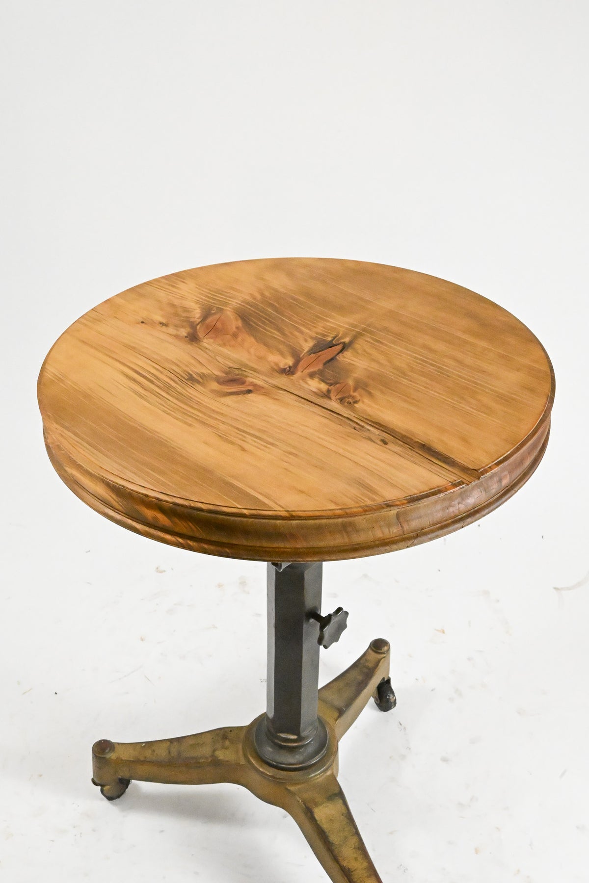 Adjustable Iron Stand Table / インダストリアル 昇降スツールテーブル(カスタム)