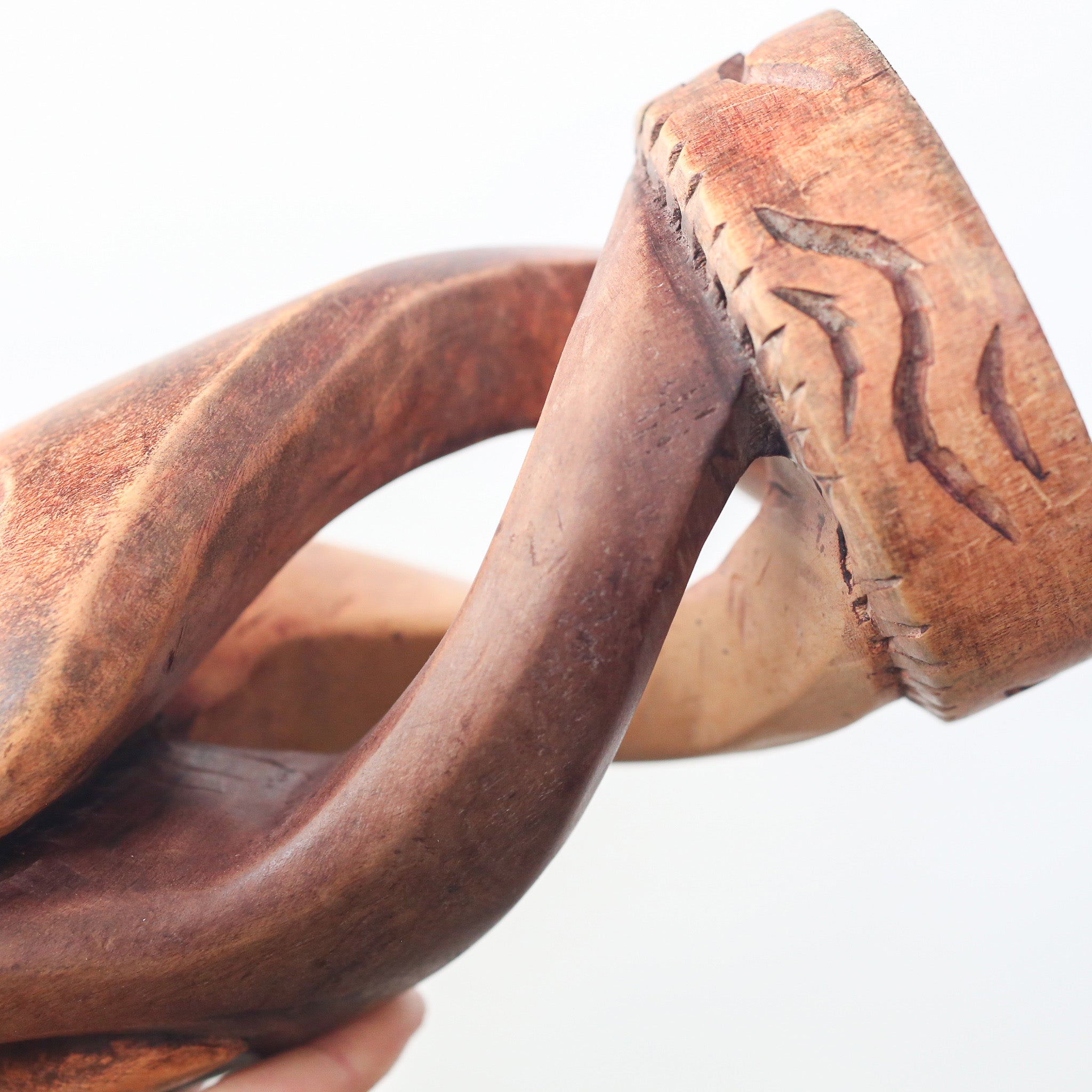 Wood Carving Object / 木製木彫りのオブジェ