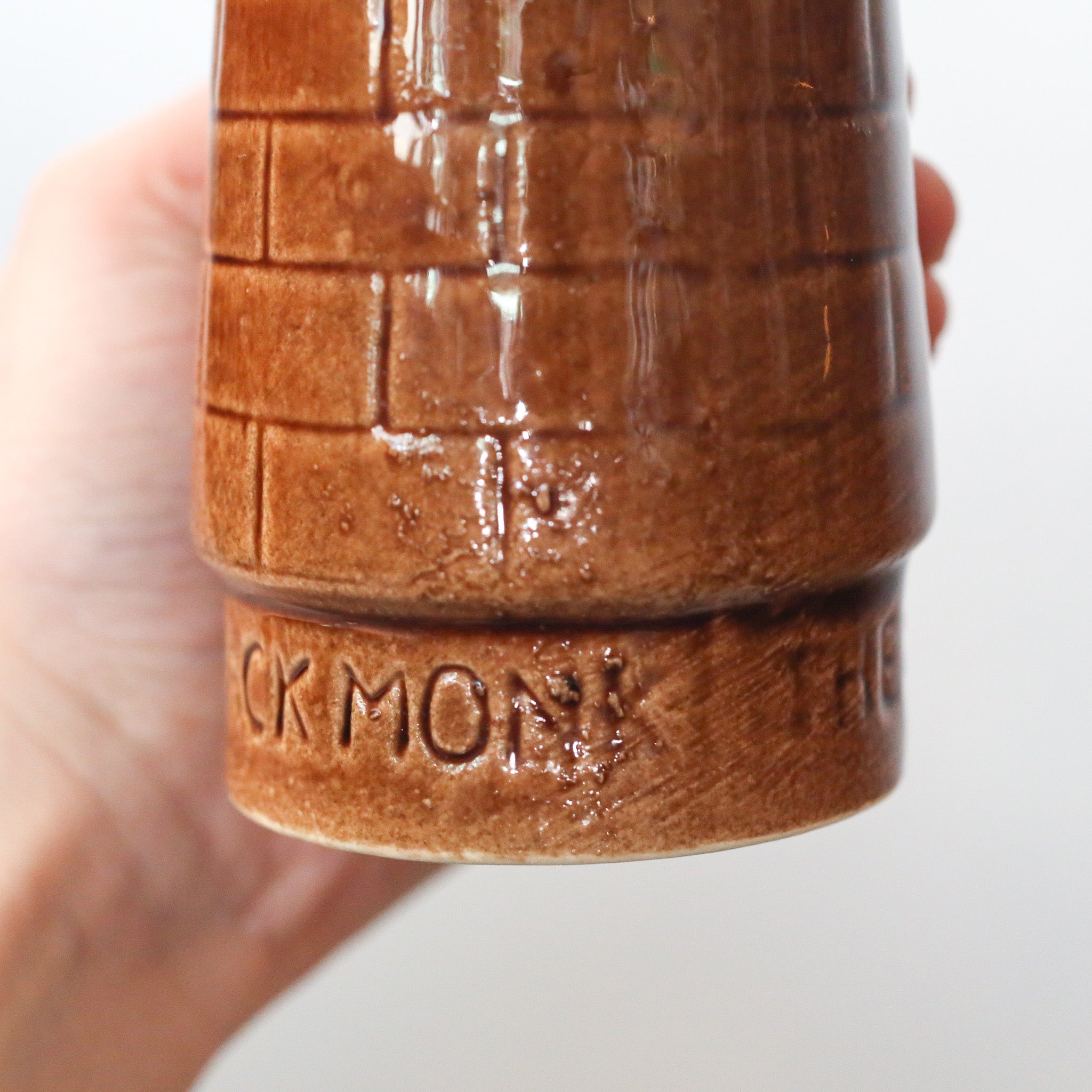 THE BLACK MONK Beer Mug / ブラックモンクビアマグ