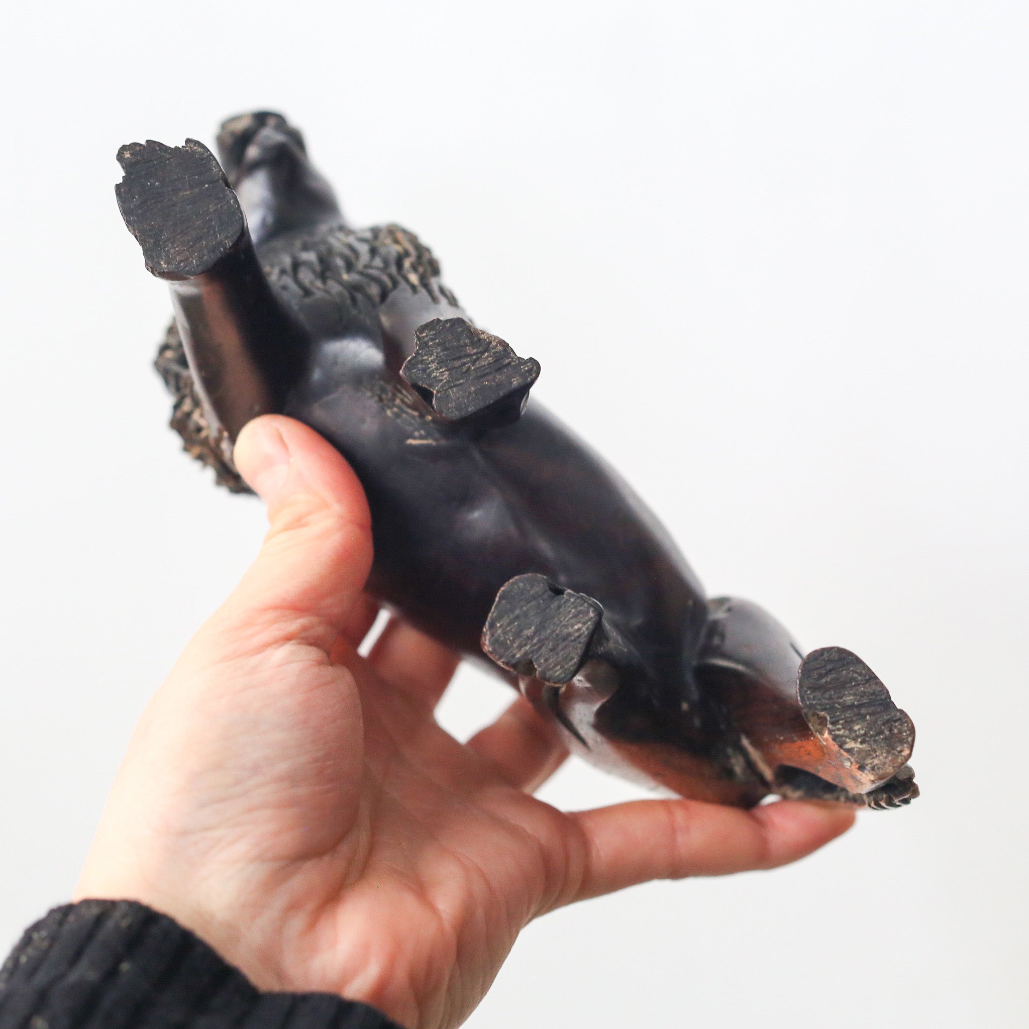Wooden Lion / 木製のライオン
