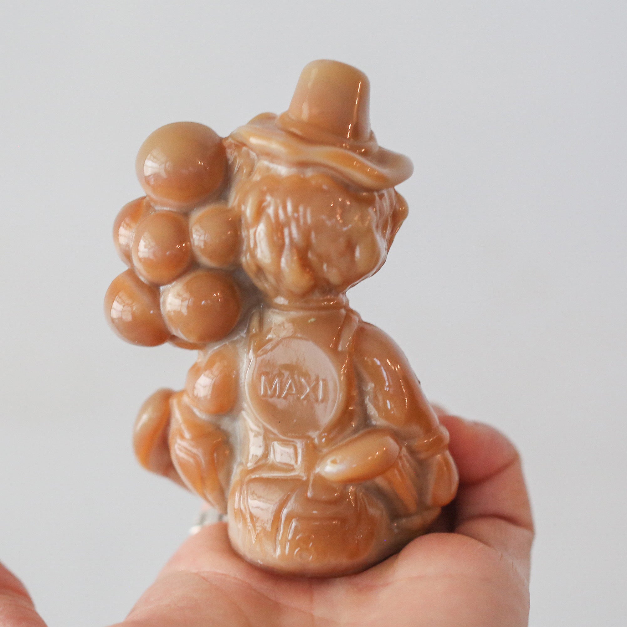 Glass Clown Figurine / ガラスのピエロ