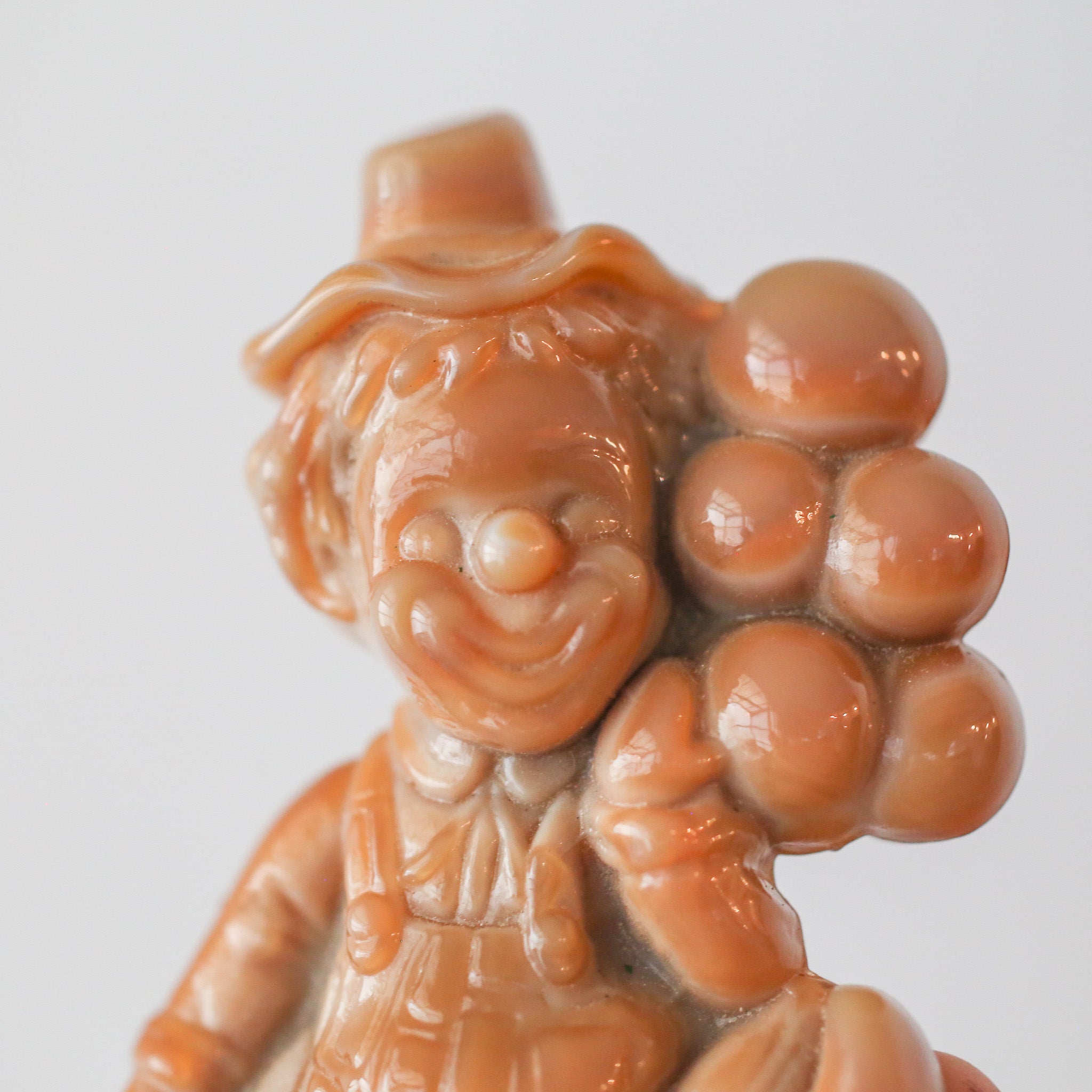Glass Clown Figurine / ガラスのピエロ