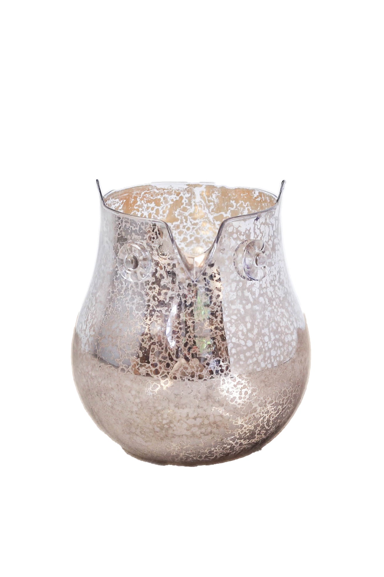 Glass Owl Vase / ガラスフクロウの花器