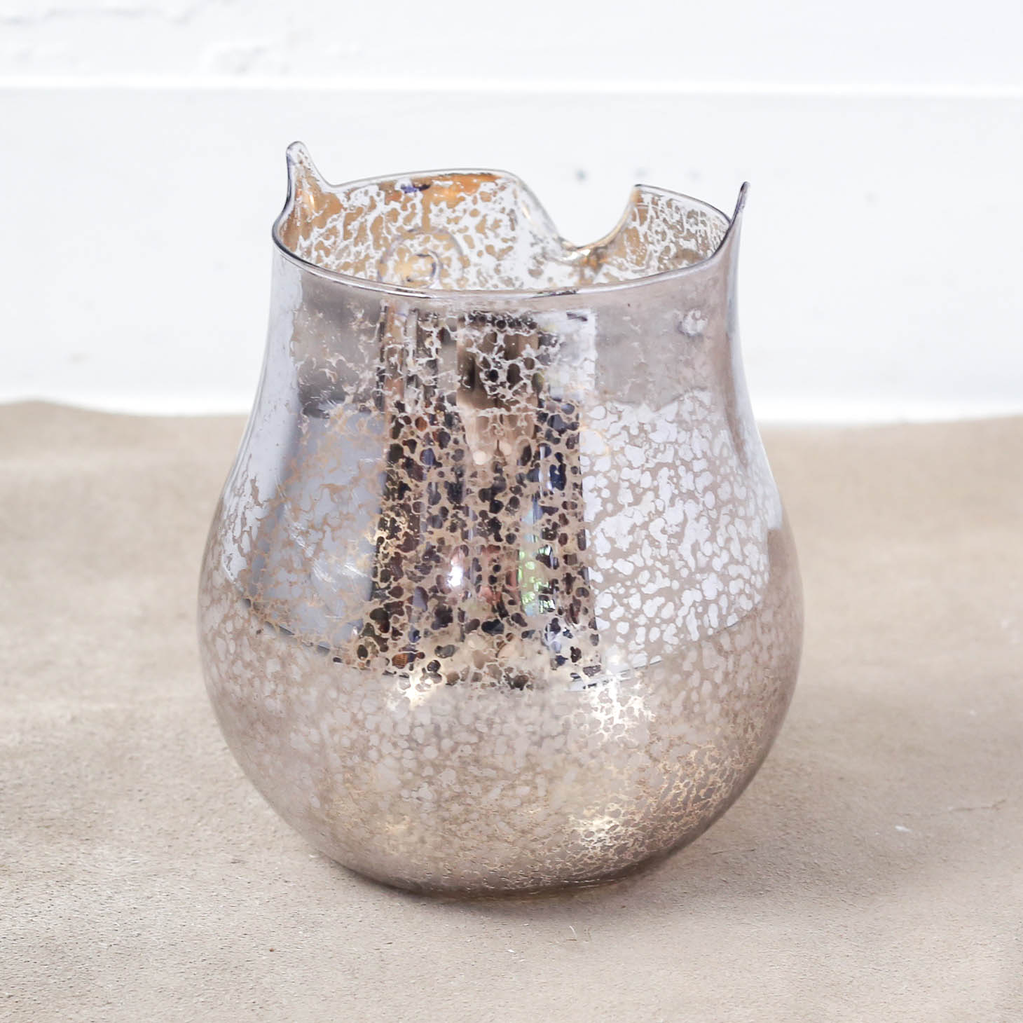 Glass Owl Vase / ガラスフクロウの花器