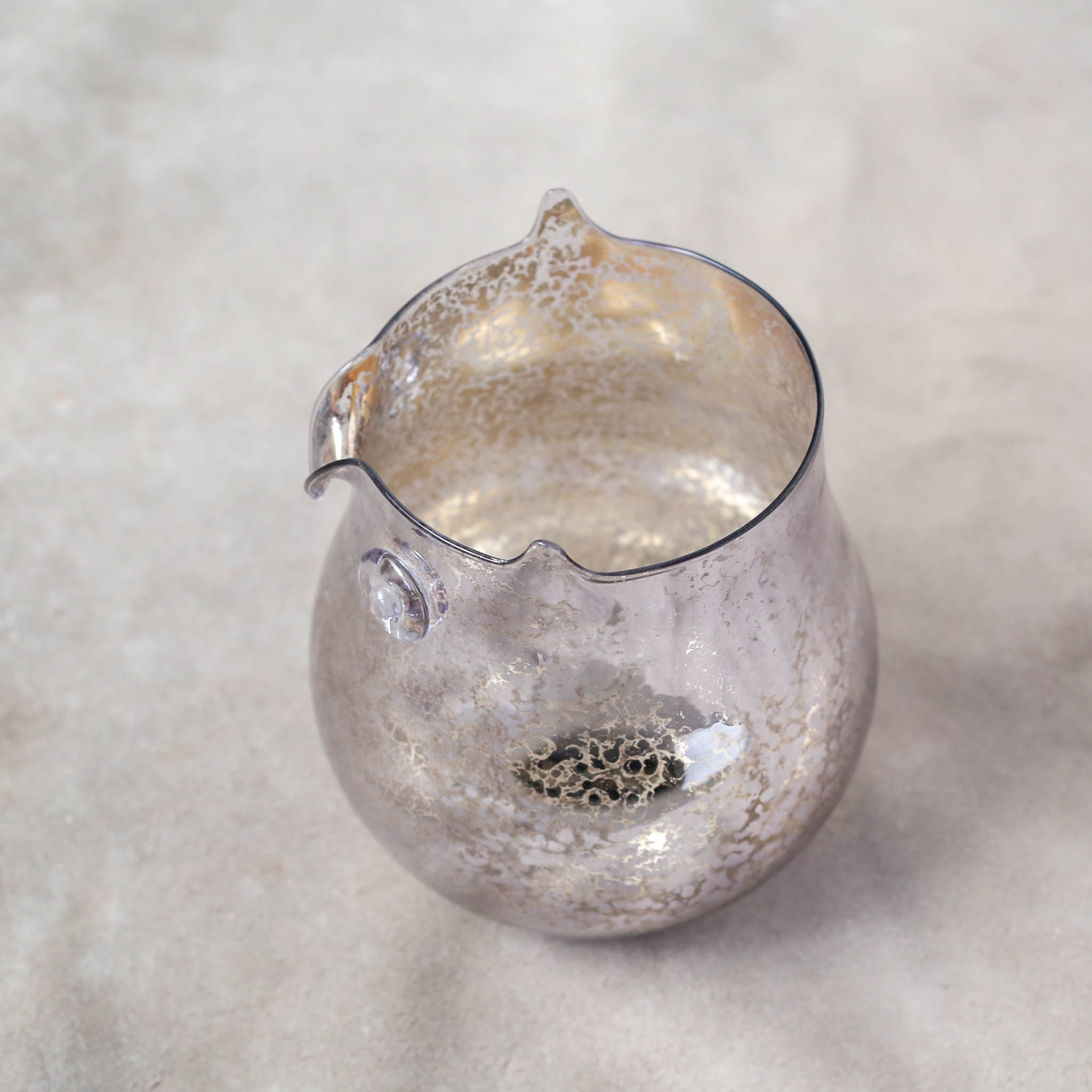 Glass Owl Vase / ガラスフクロウの花器