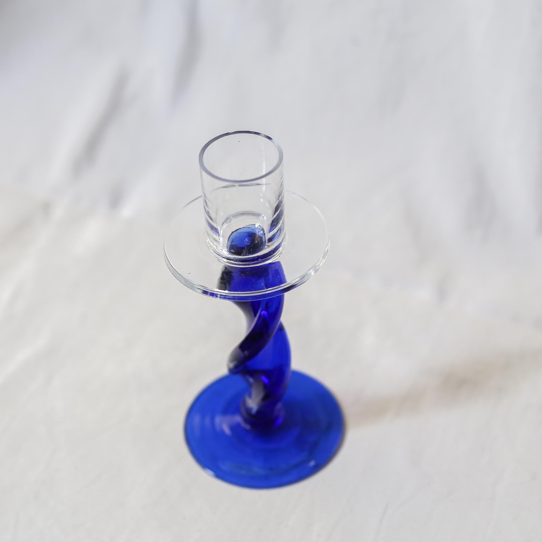 Glass Candle Holder / ガラスのキャンドルホルダー