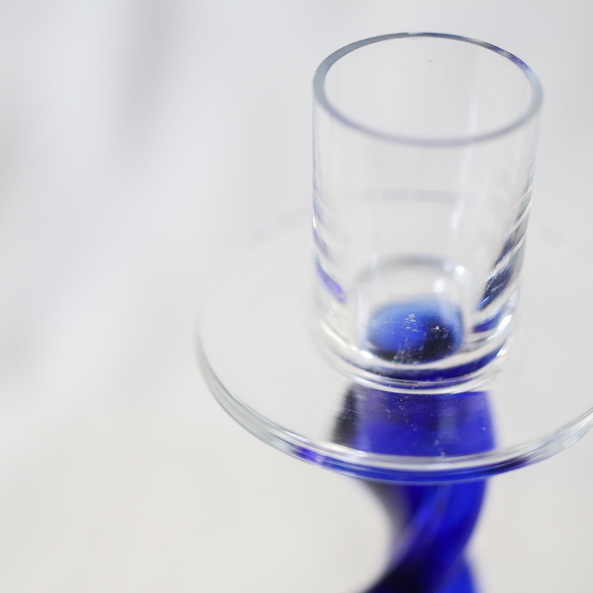 Glass Candle Holder / ガラスのキャンドルホルダー