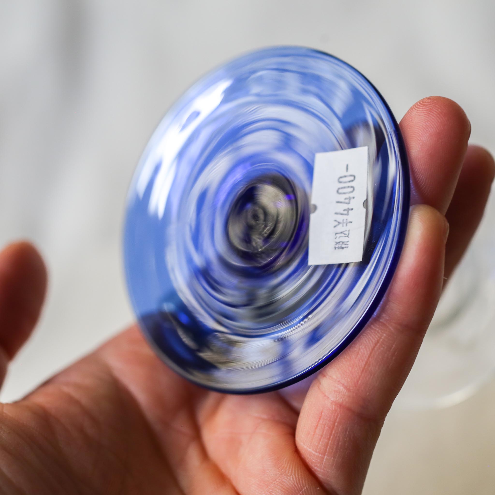 Glass candleHolder / ガラスのキャンドルホルダー