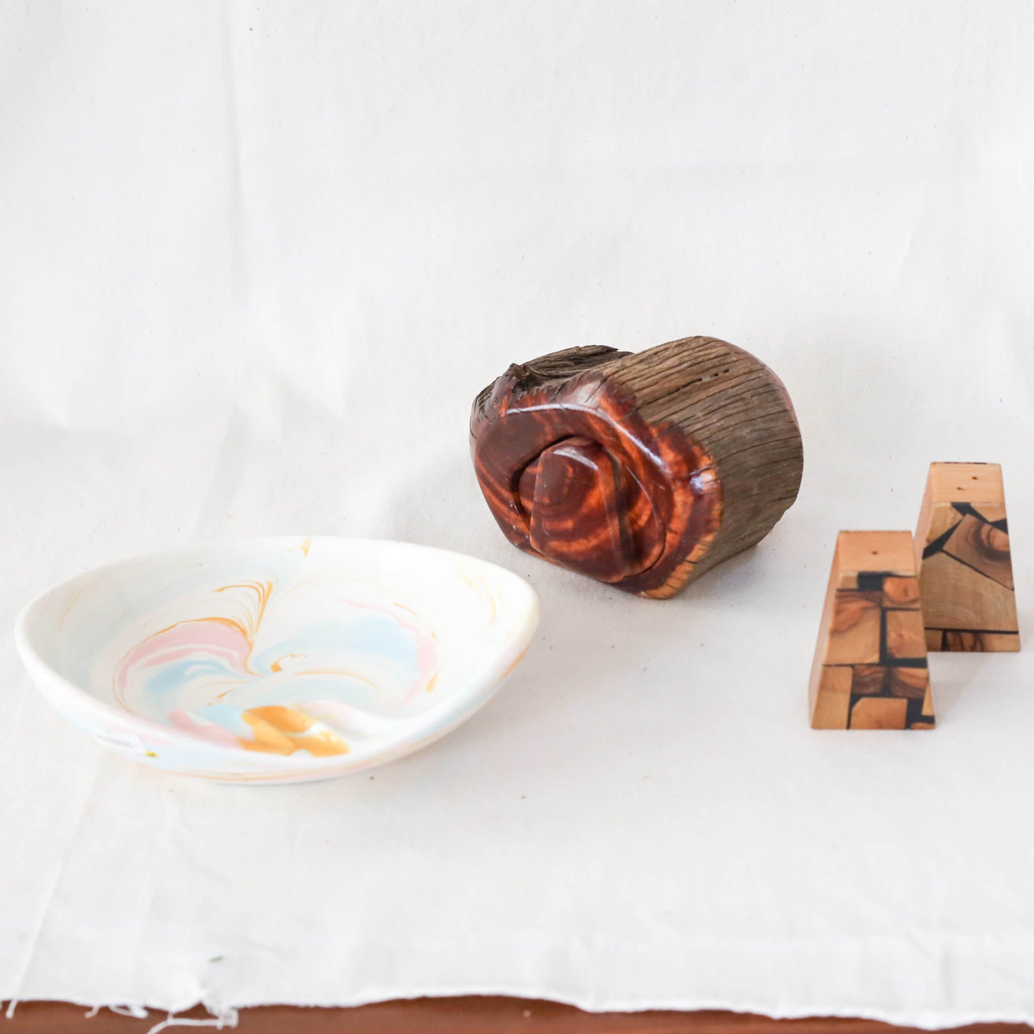 Objects With Wooden Drawers / 木製ドロワー