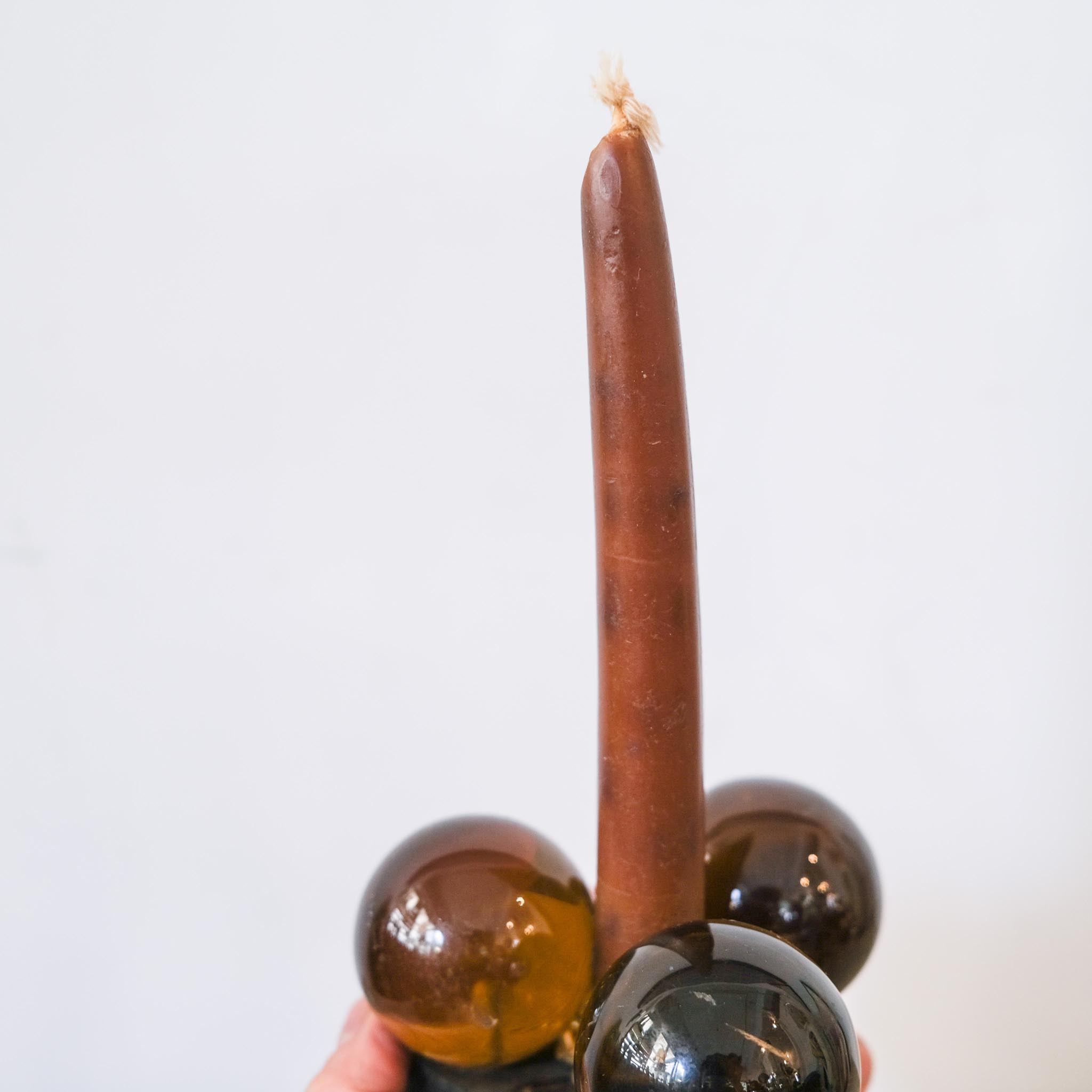 Acrylic Ball Candelabra / アクリルボール装飾のキャンドル