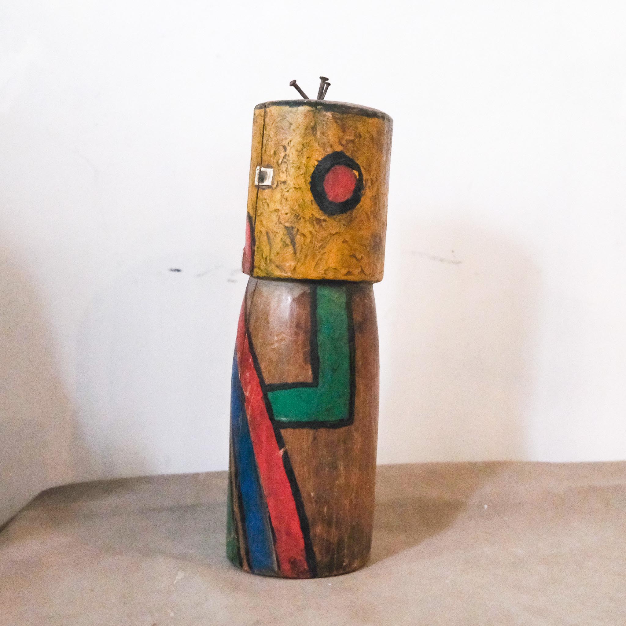 Wooden object like people / 人みたいなオブジェ