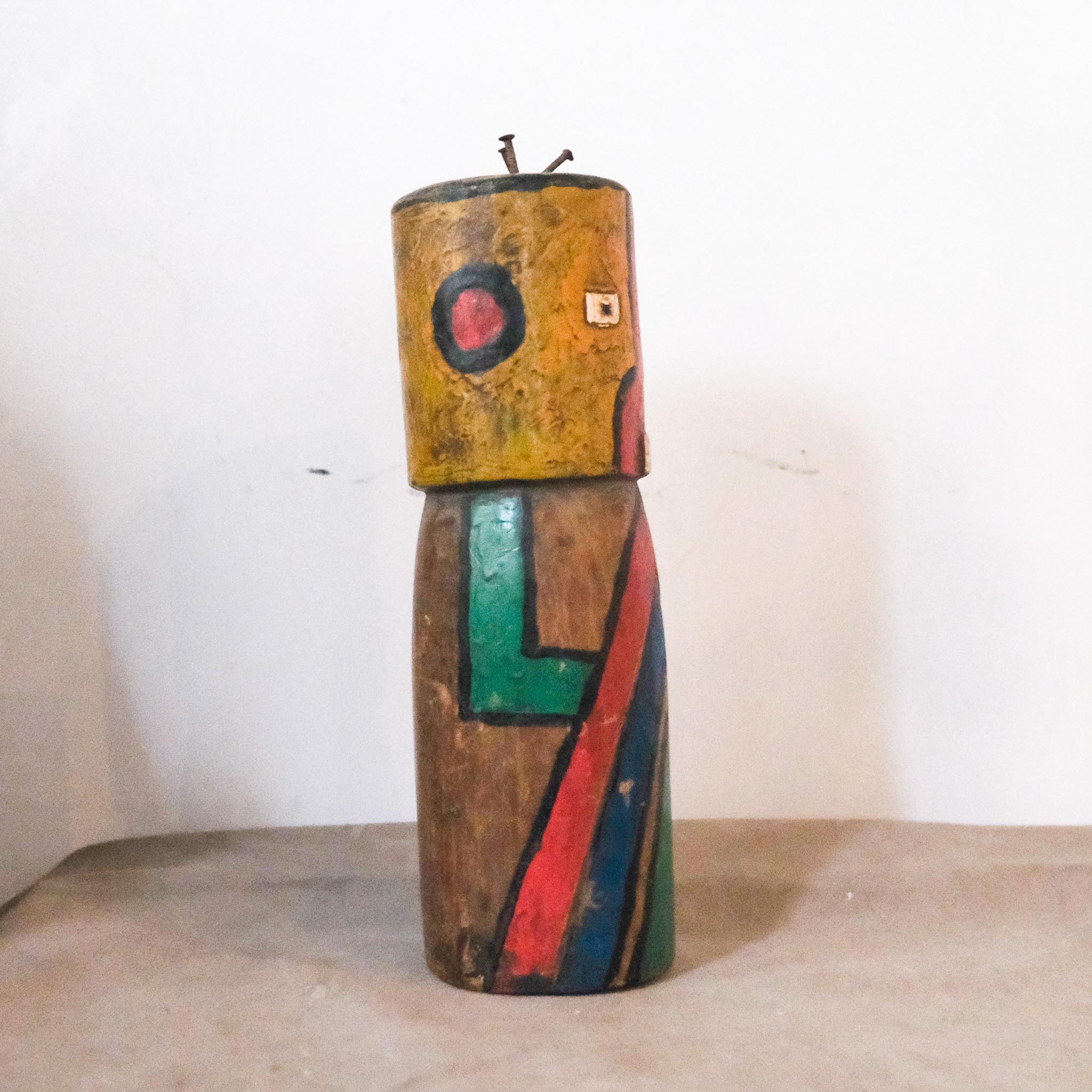 Wooden object like people / 人みたいなオブジェ