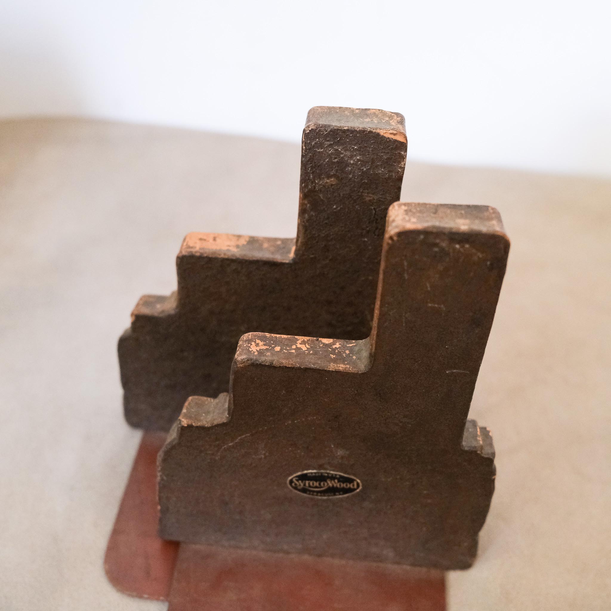 1939 NY world's fair Trylon and Perisphere Bookend /1939ニューヨーク万博ブックエンド