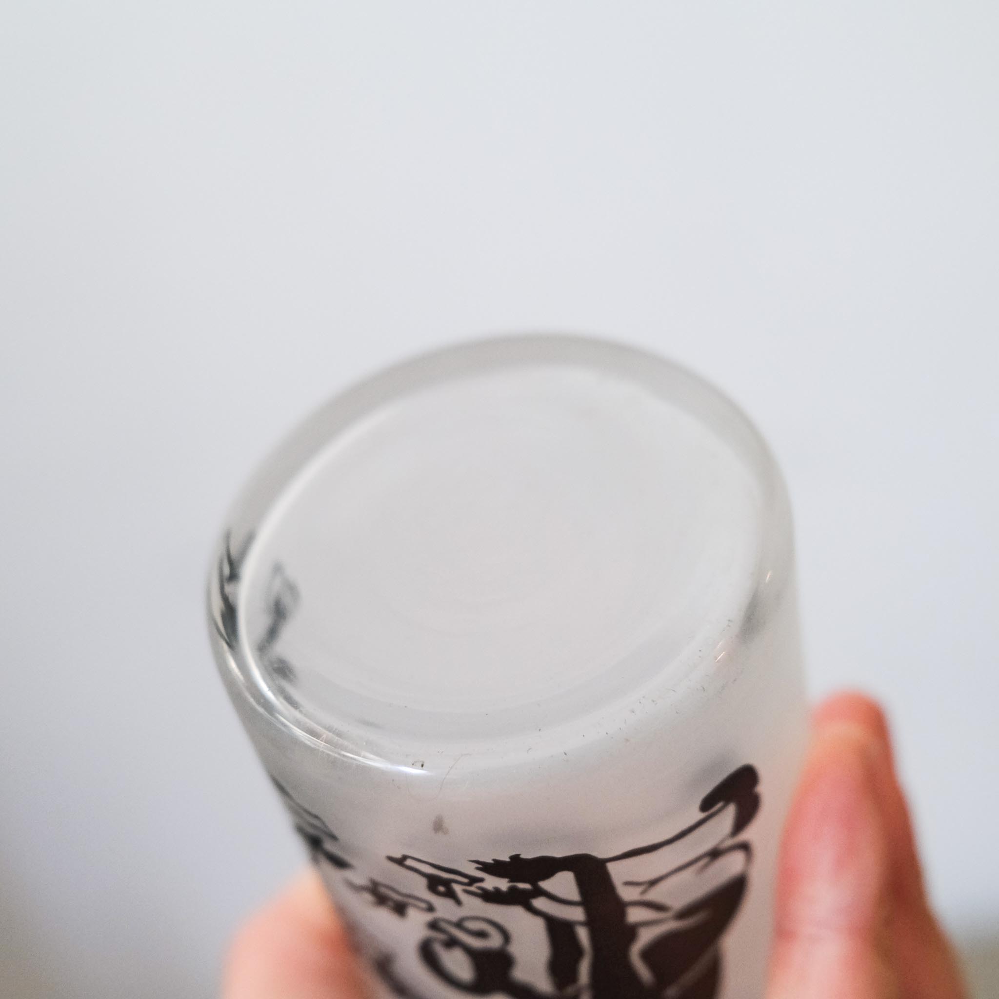 Printed Glass Tumbler / イラストタンブラー