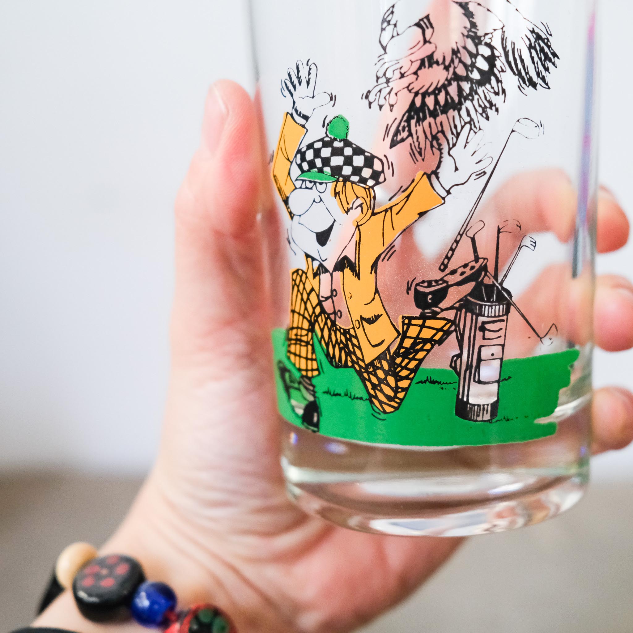 Printed Glass Tumbler / イラストタンブラー