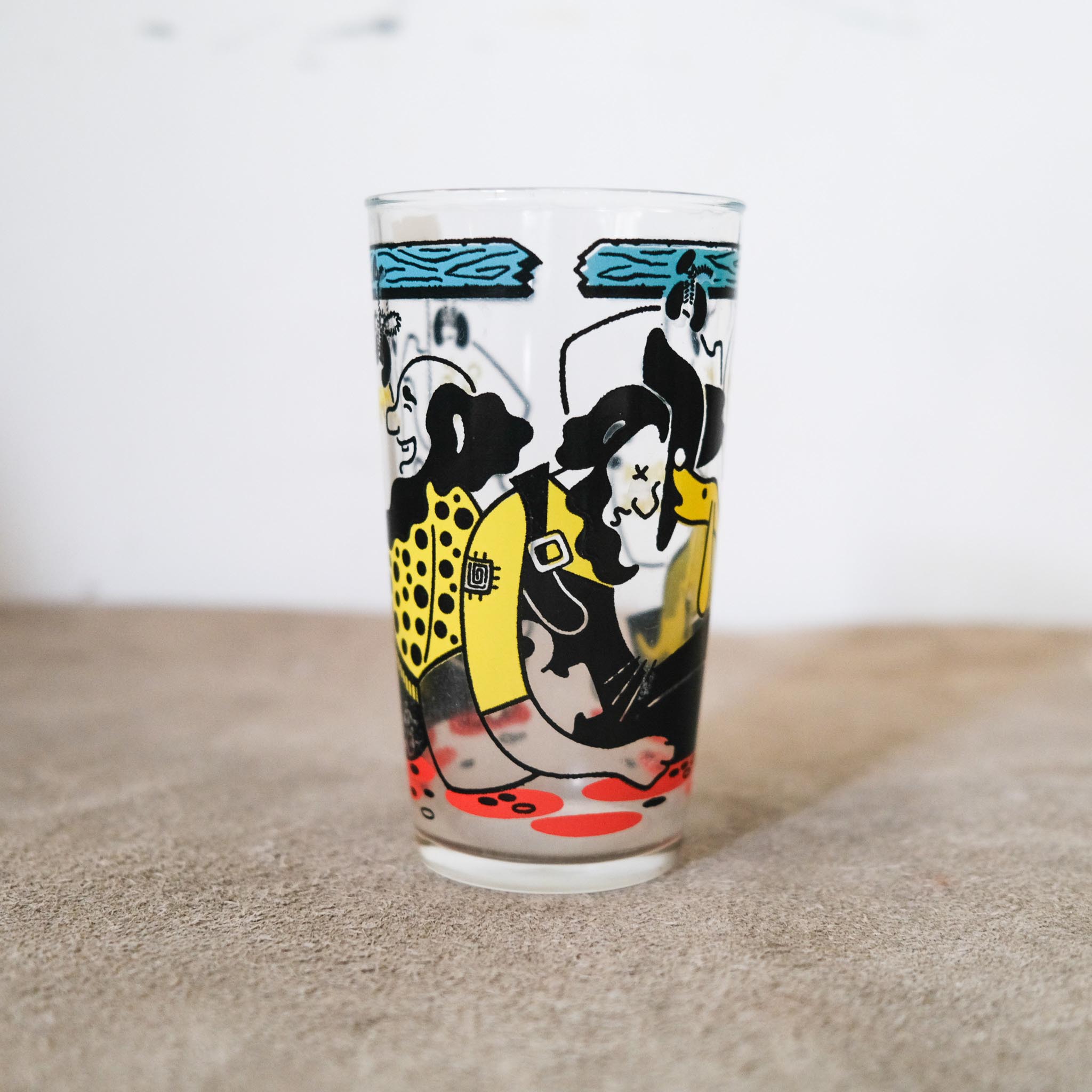 Printed Glass Tumbler / イラストタンブラー