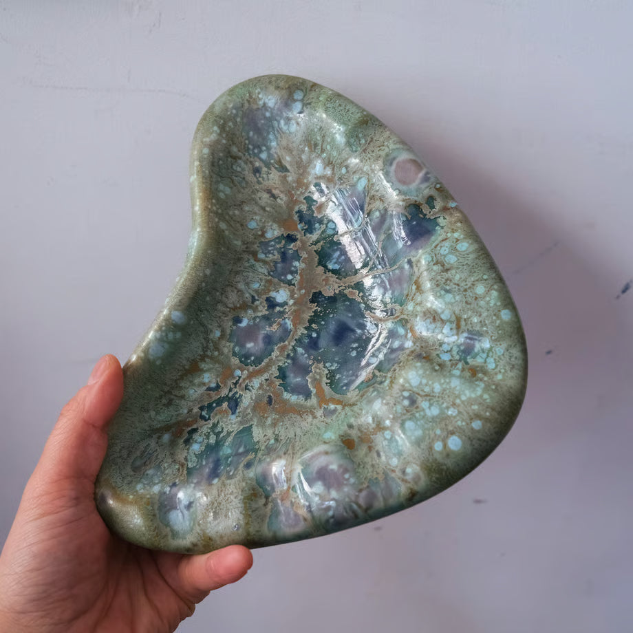 1960s Monterey Pottery Ceramic Ashtray /1960s Monterey Pottery 灰皿