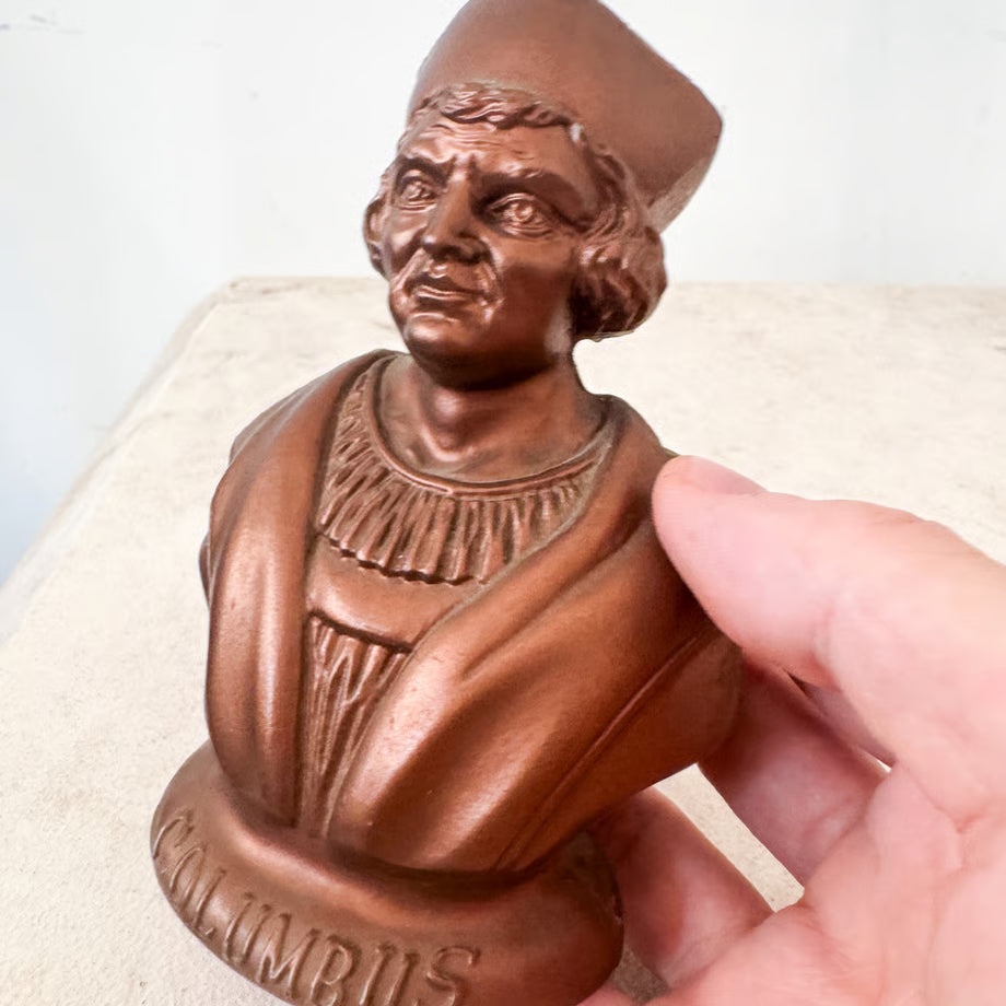 Columbus Bust Piggy Bank / コロンブスの胸像貯金箱