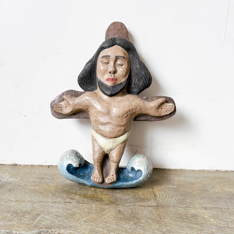 Wood Carving Christ / 木彫りのキリスト