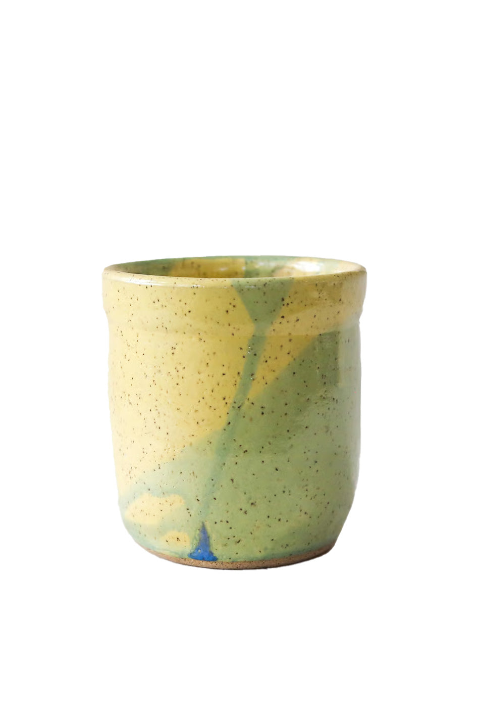 Ceramic Yellow Pot / セラミック製黄色のポット