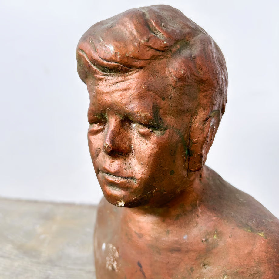 Kennedy Plaster Bust / ケネディの石膏胸像
