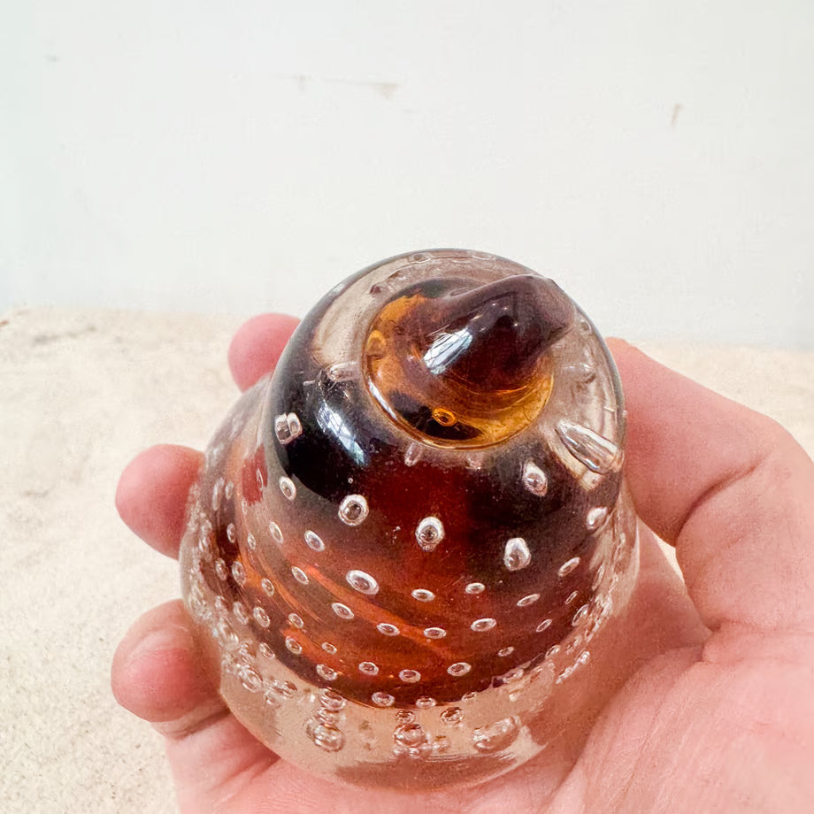 Glass Paperweight / ガラスのペーパーウエイト