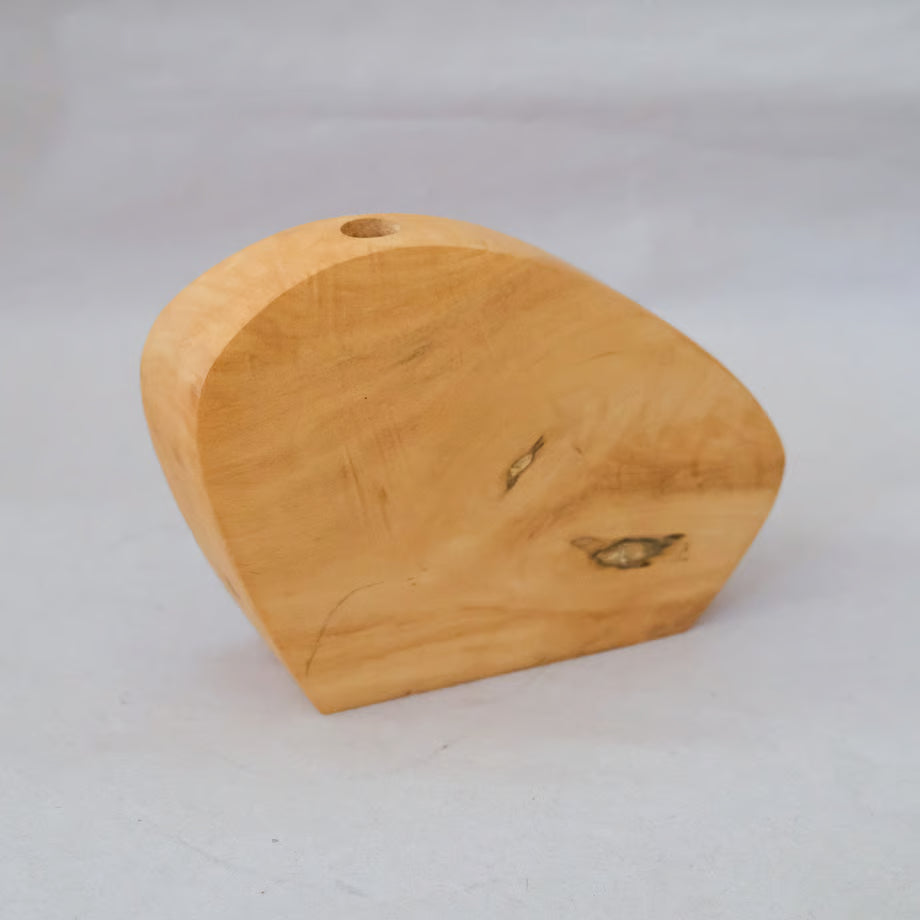 wooden vase / 木製一輪挿し