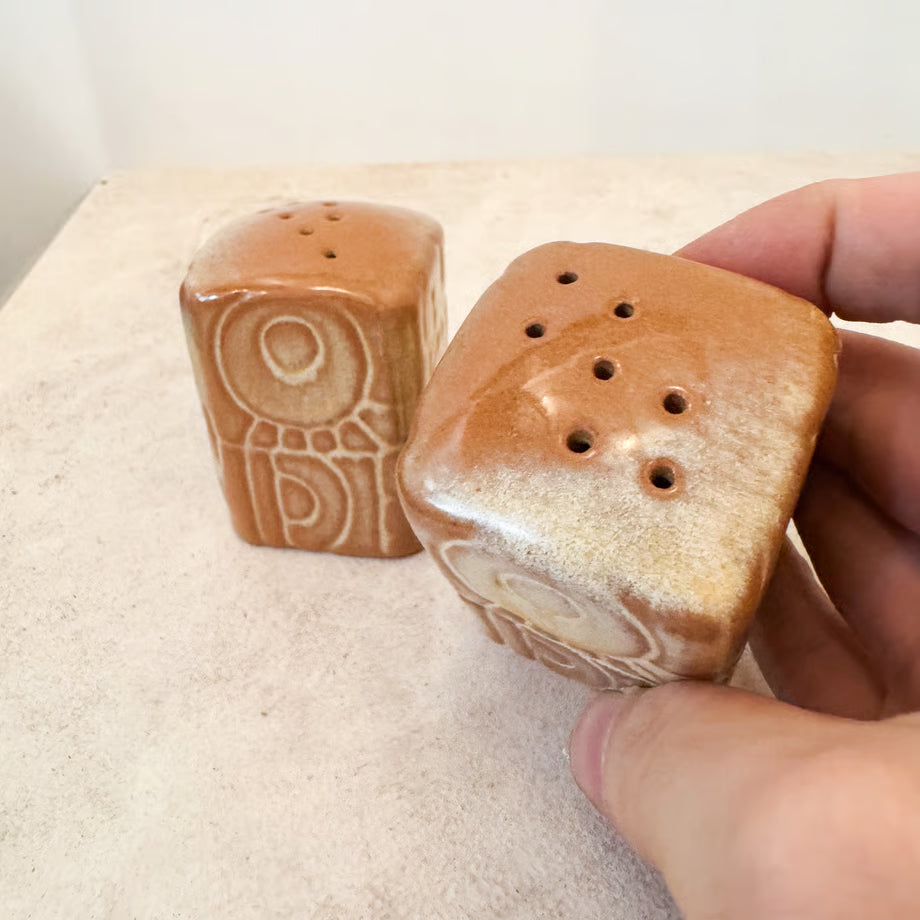 Frankoma Pottery S&P Set / Frankoma窯のS &P セット