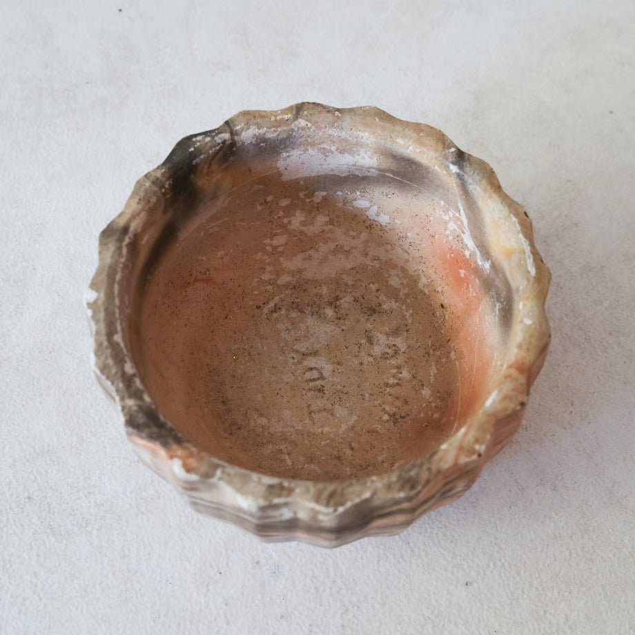 Marble Pottery Bowl / マーブル模様の陶器
