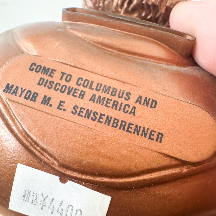 Columbus Bust Piggy Bank / コロンブスの胸像貯金箱